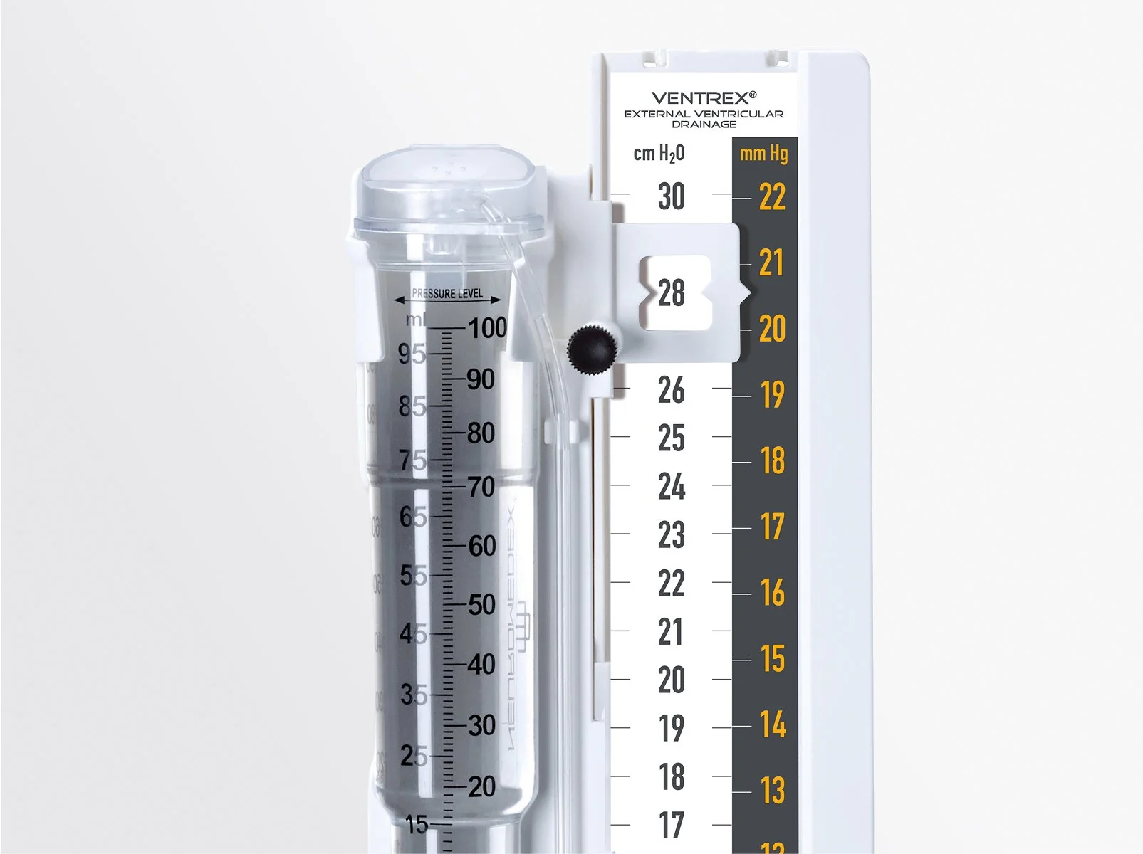 Transparent measuring chamber