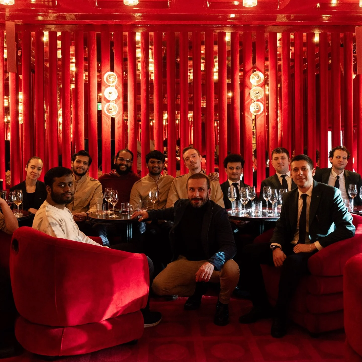 Karminia training at @langansbrasserie🍷