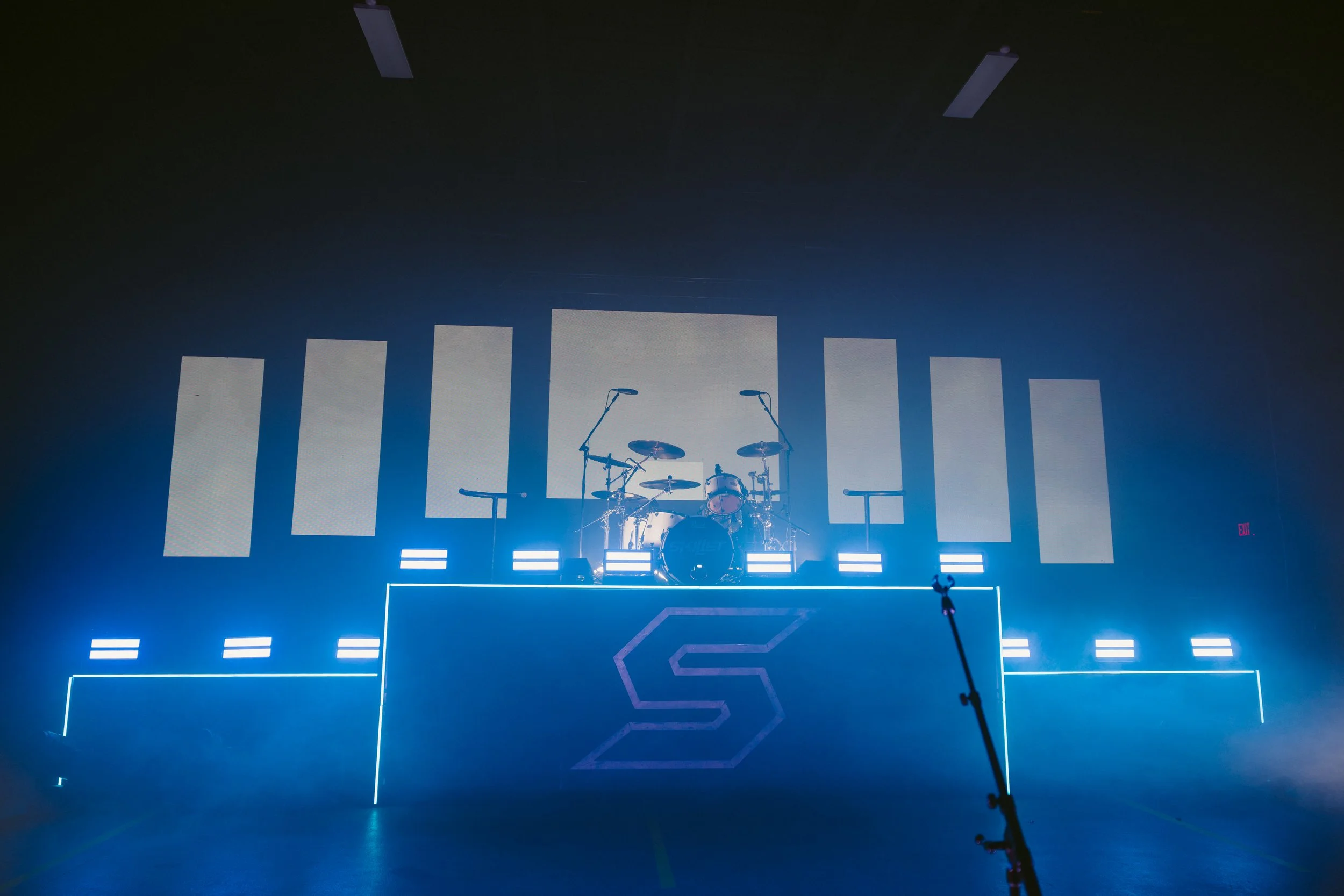 Skillet Tour Prep with Full Production Setup at BLKBX