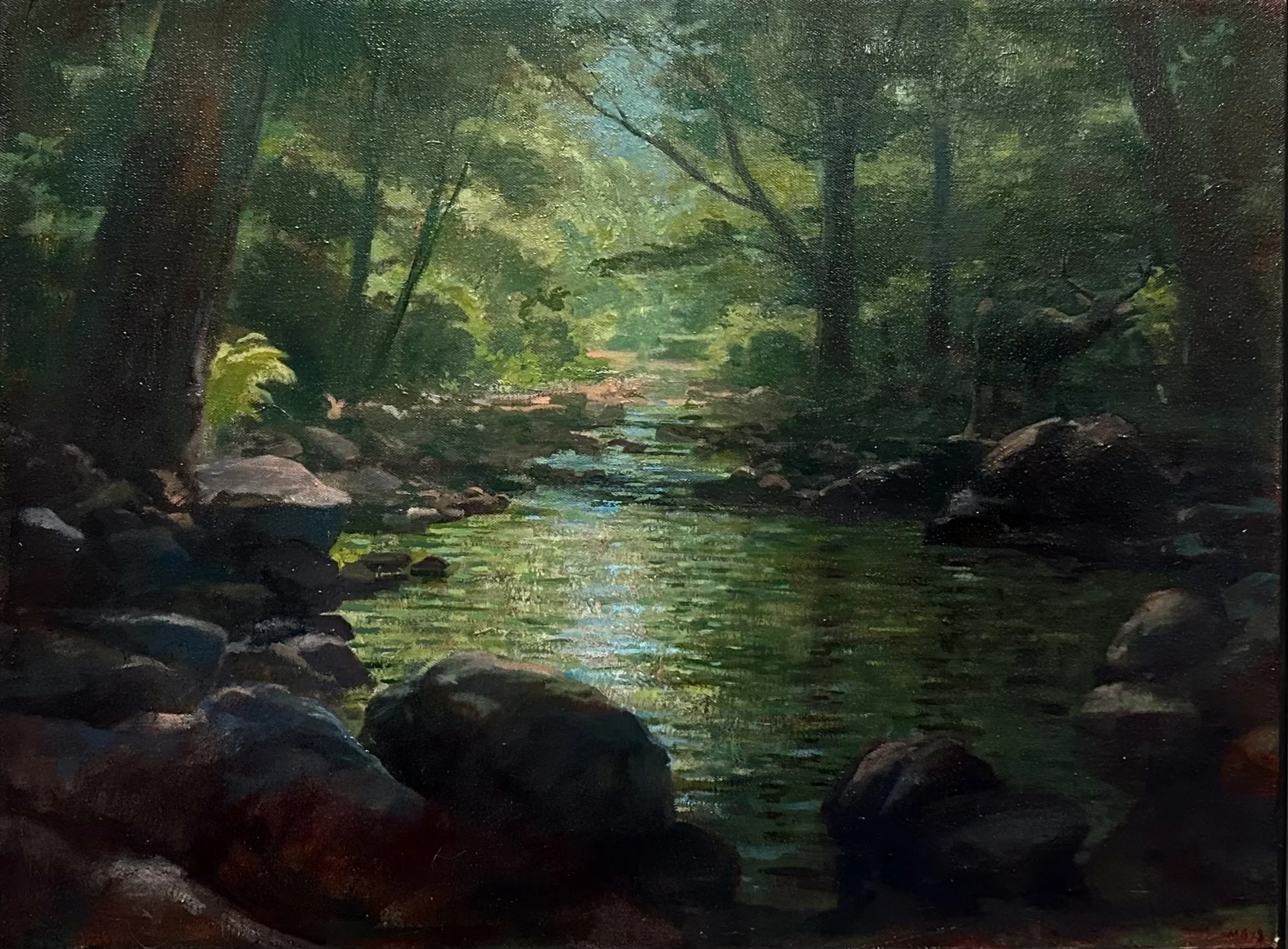 The Source, oil on canvas, 2025/26-   SOLD