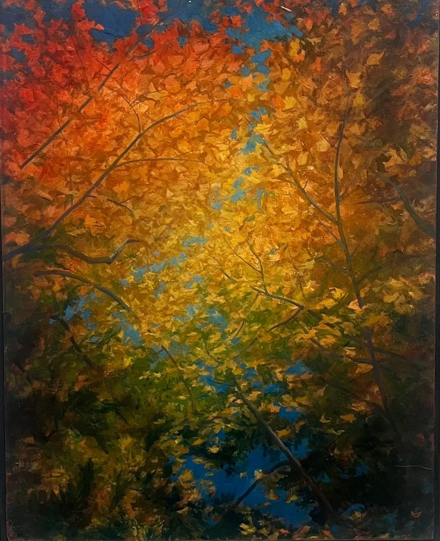 October, oil on canvas, 14 x inches  SOLD