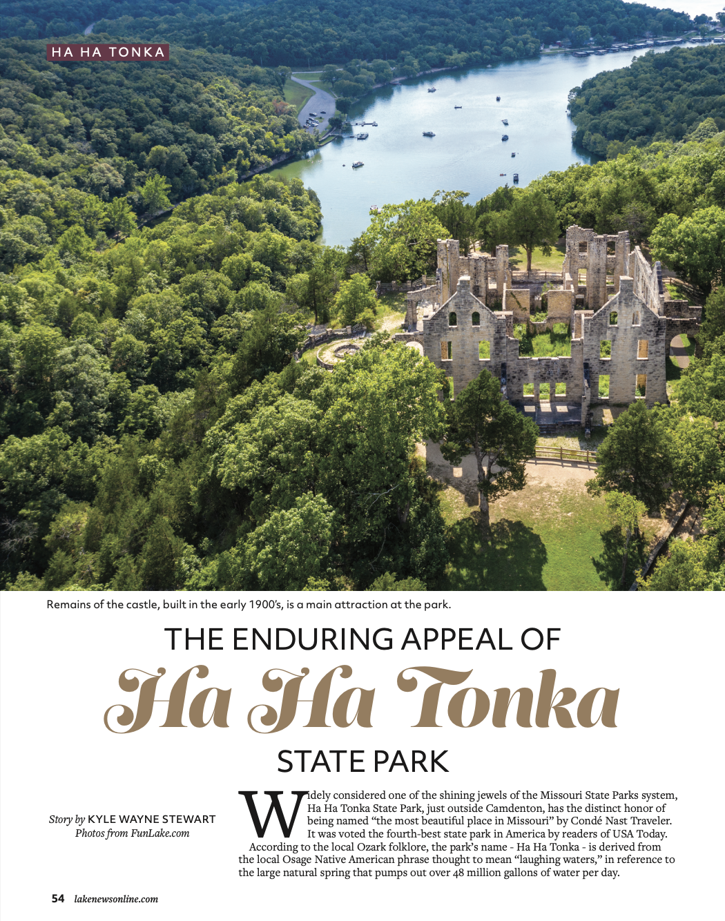The Enduring Appeal of Ha Ha Tonka State Park, Lake Lifestyles