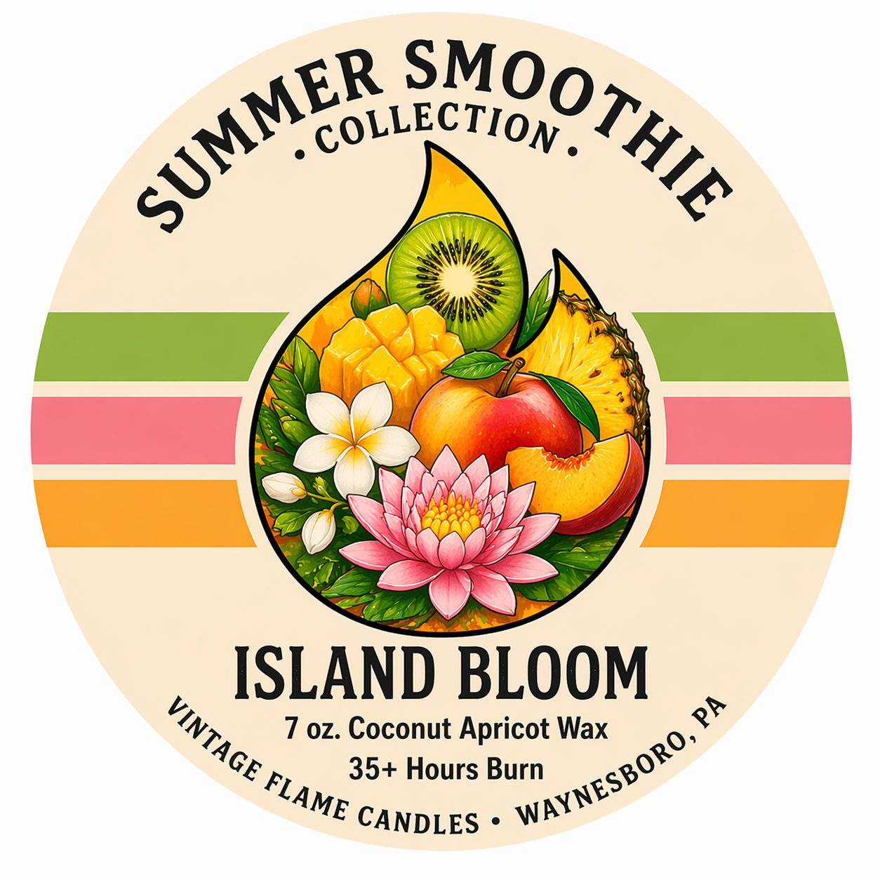 Summer smoothie candle label design.png