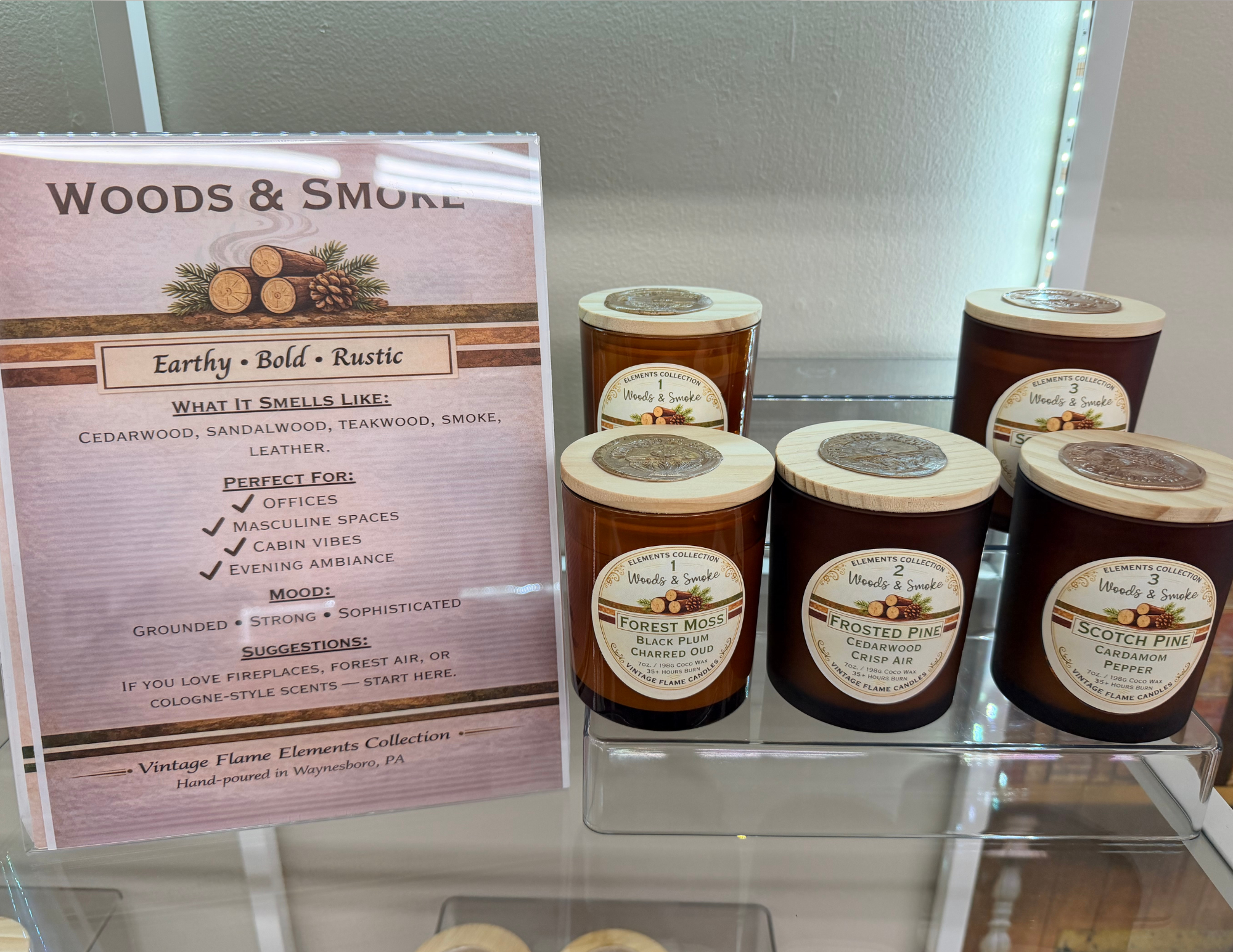 Wood & Smoke Elements