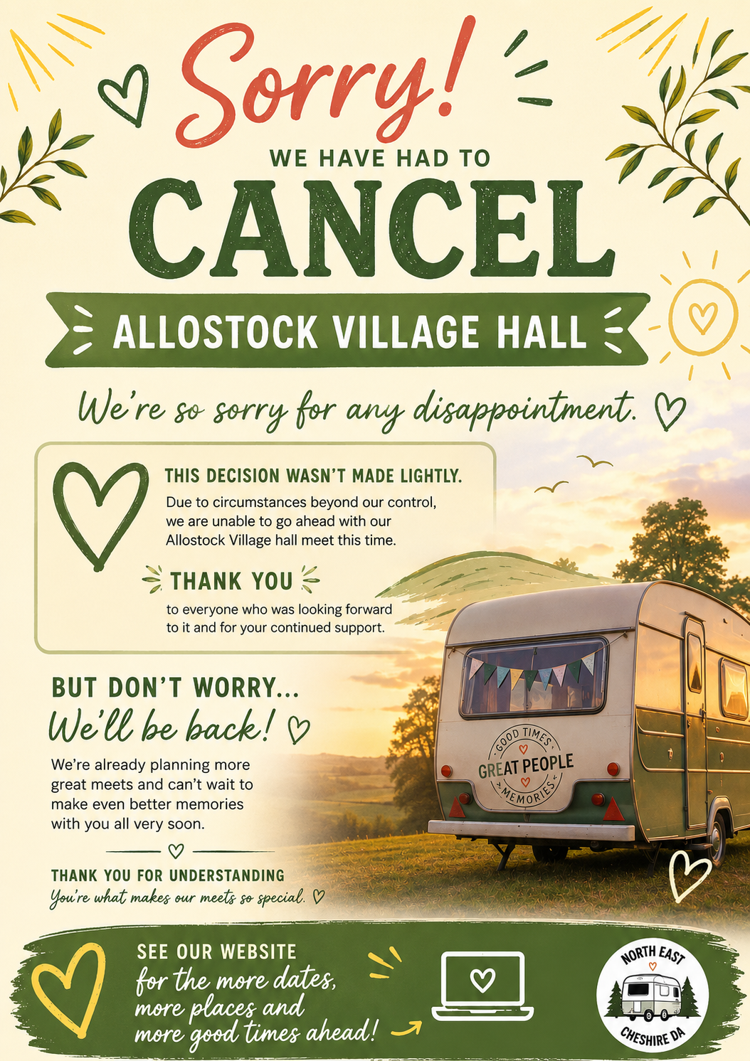 Allostock Village hall