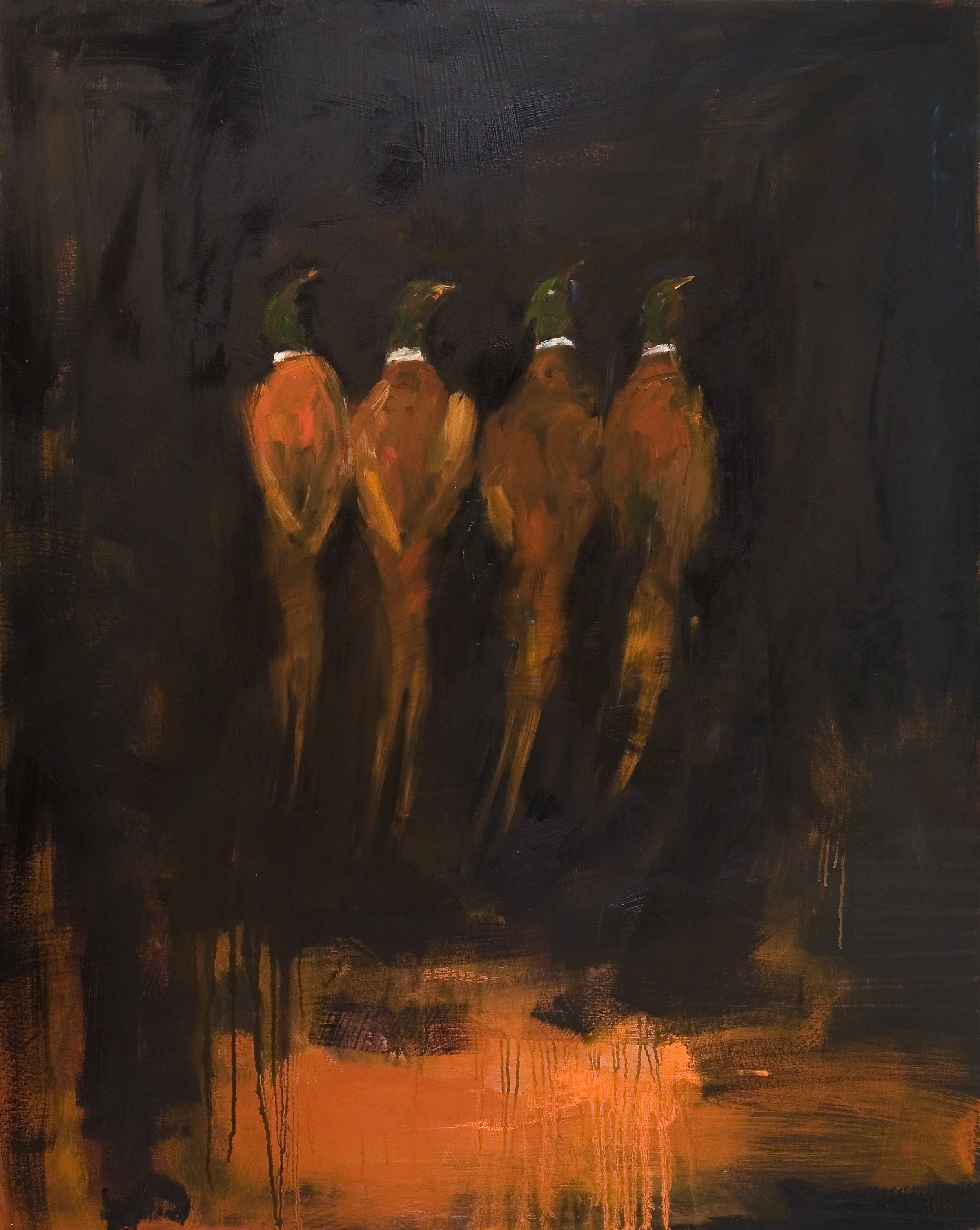 Pheasants |  Oil on Canvas  |  40 x 60 inches