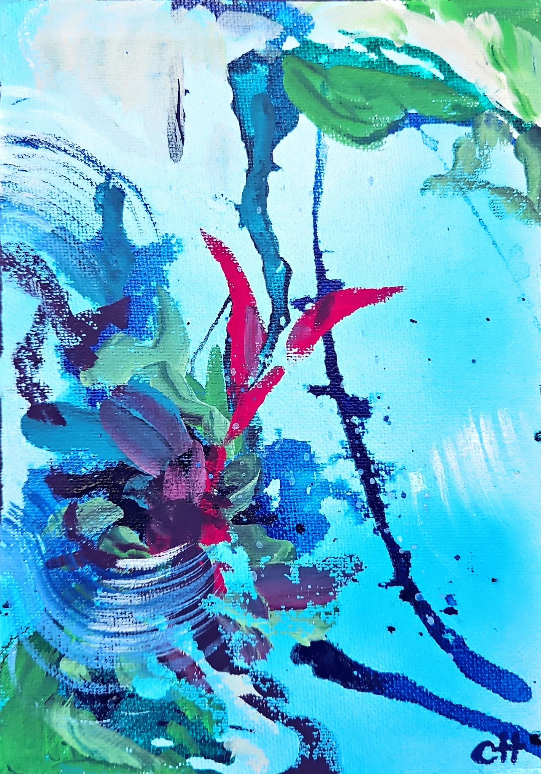 What would they think 5x7 Acrylic on canvas.jpg