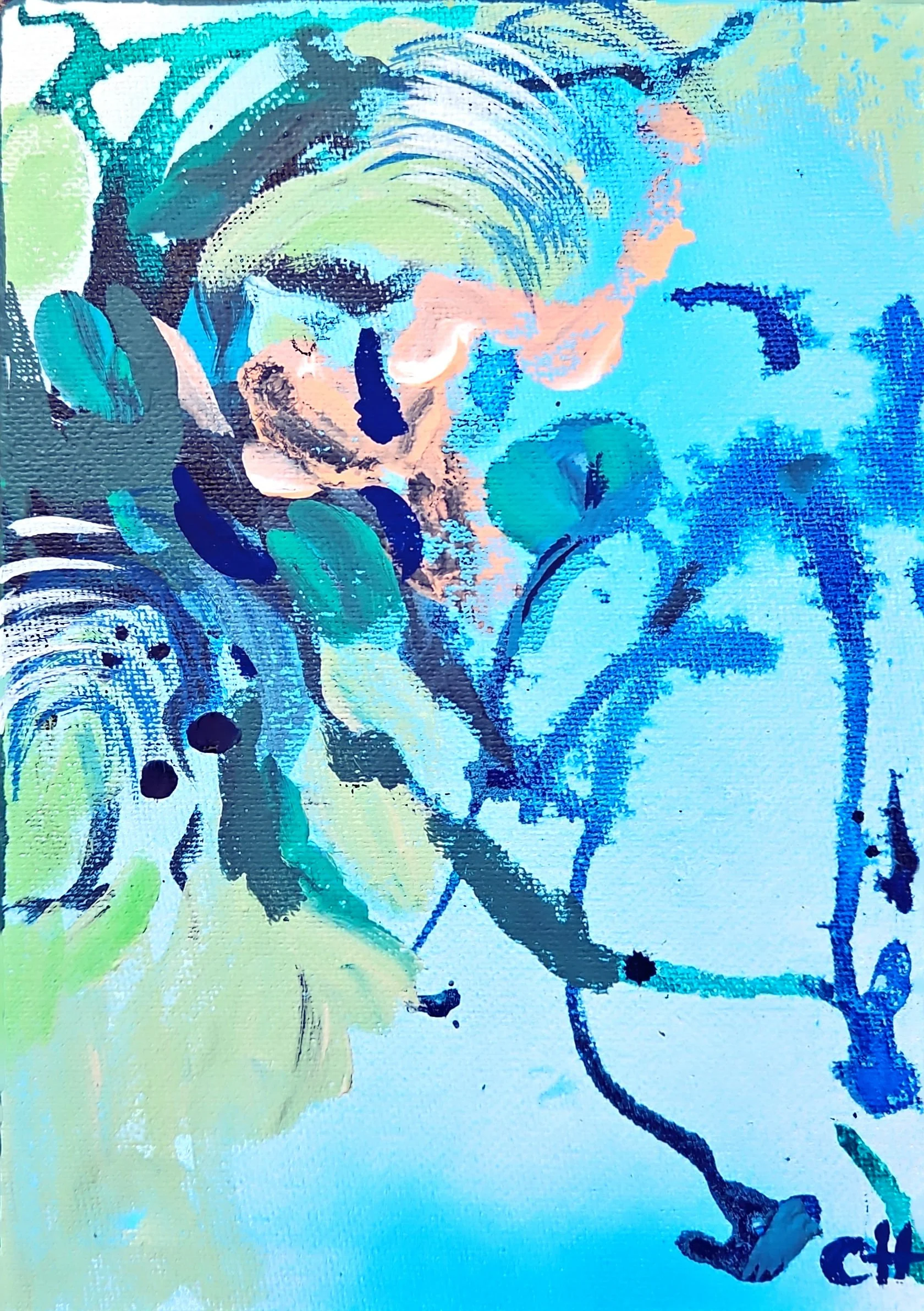 You never grew up 5x7 Acrylic on canvas.jpg