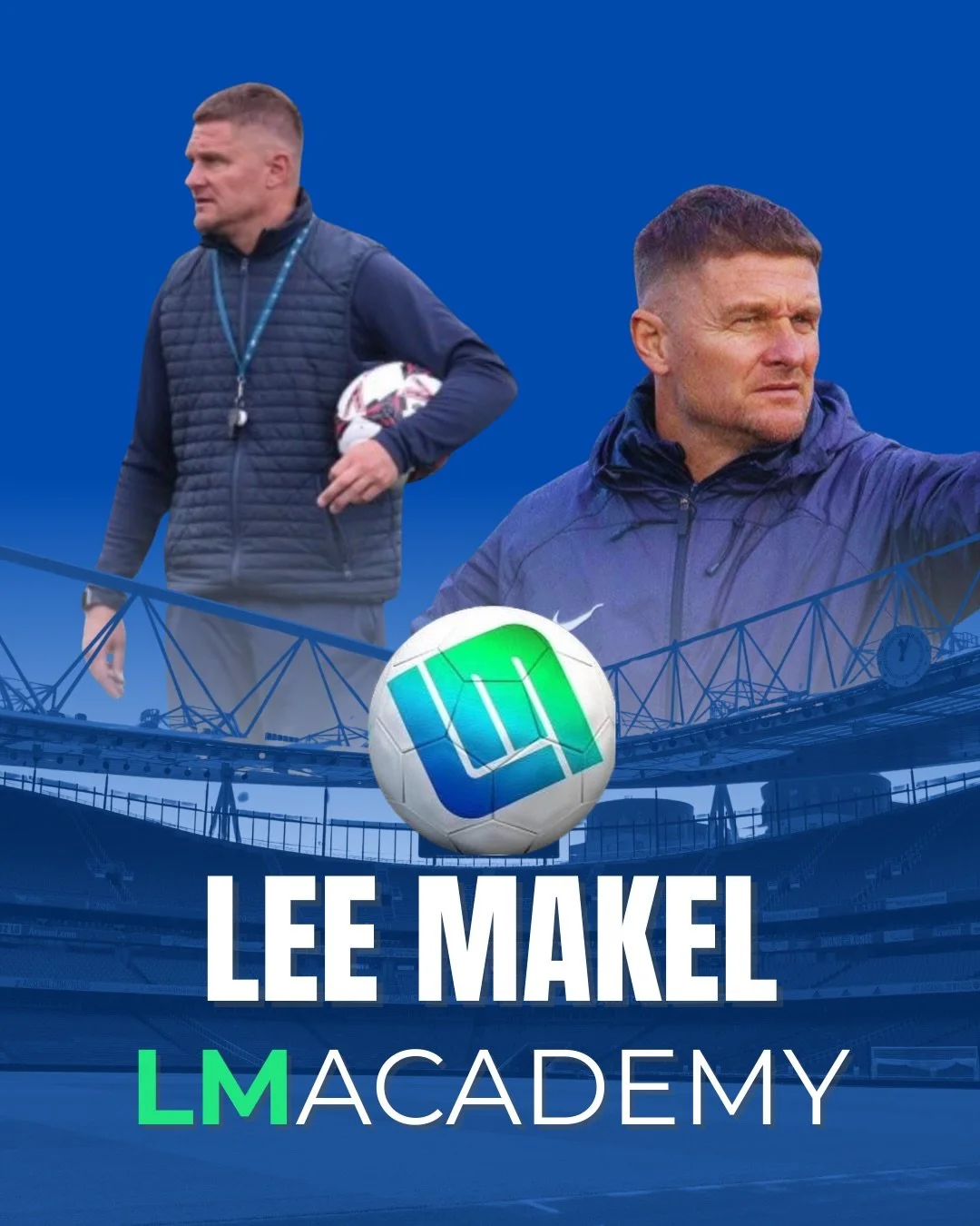 Coming up to a year of LMAcademy- time for a quick reintroduction👋

Head coach Lee Makel is a former Newcastle United and Blackburn midfielder with more than 15 years experience as a UEFA A Licence coach, during which he has developed young football