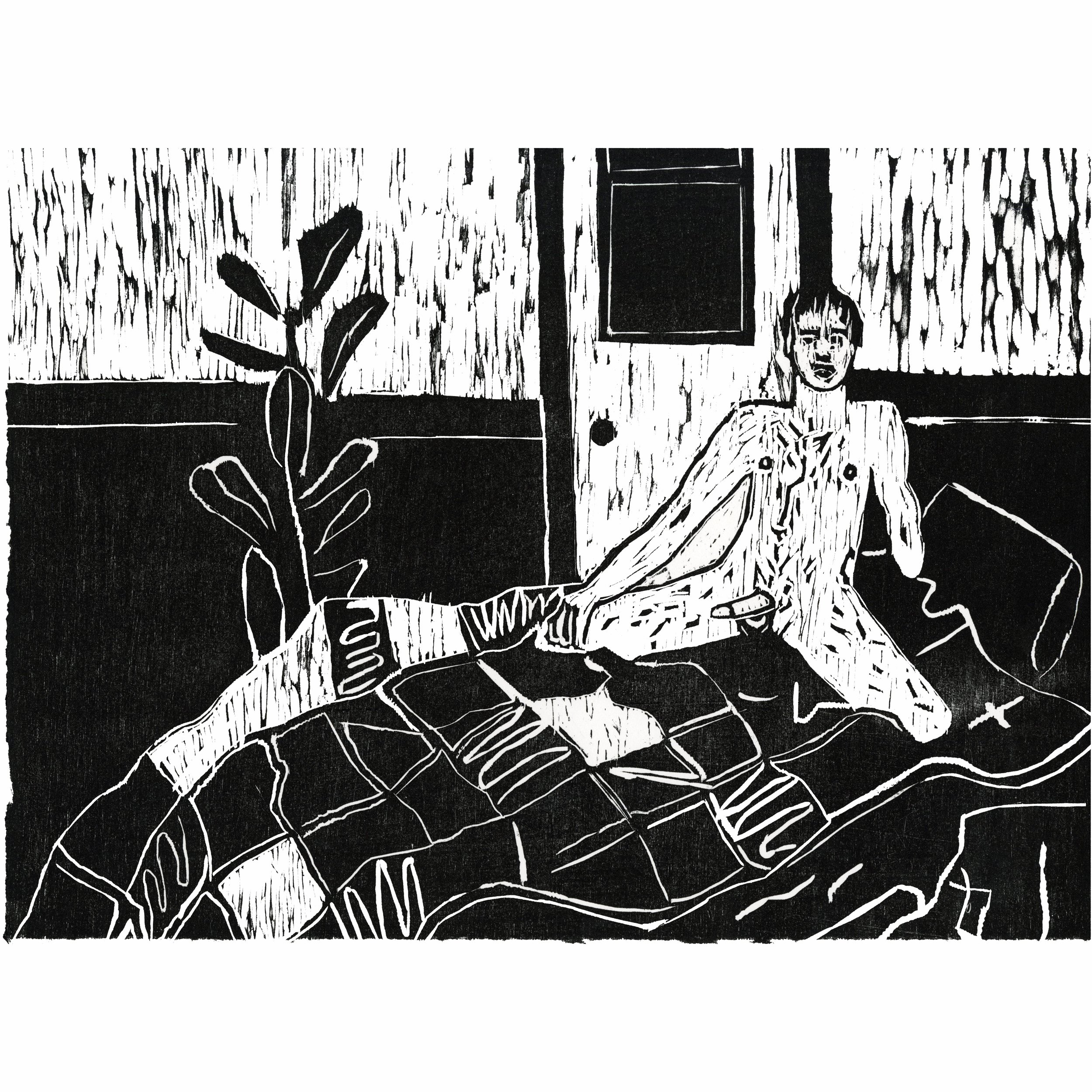 Semi-croquant , Gravure sur bois