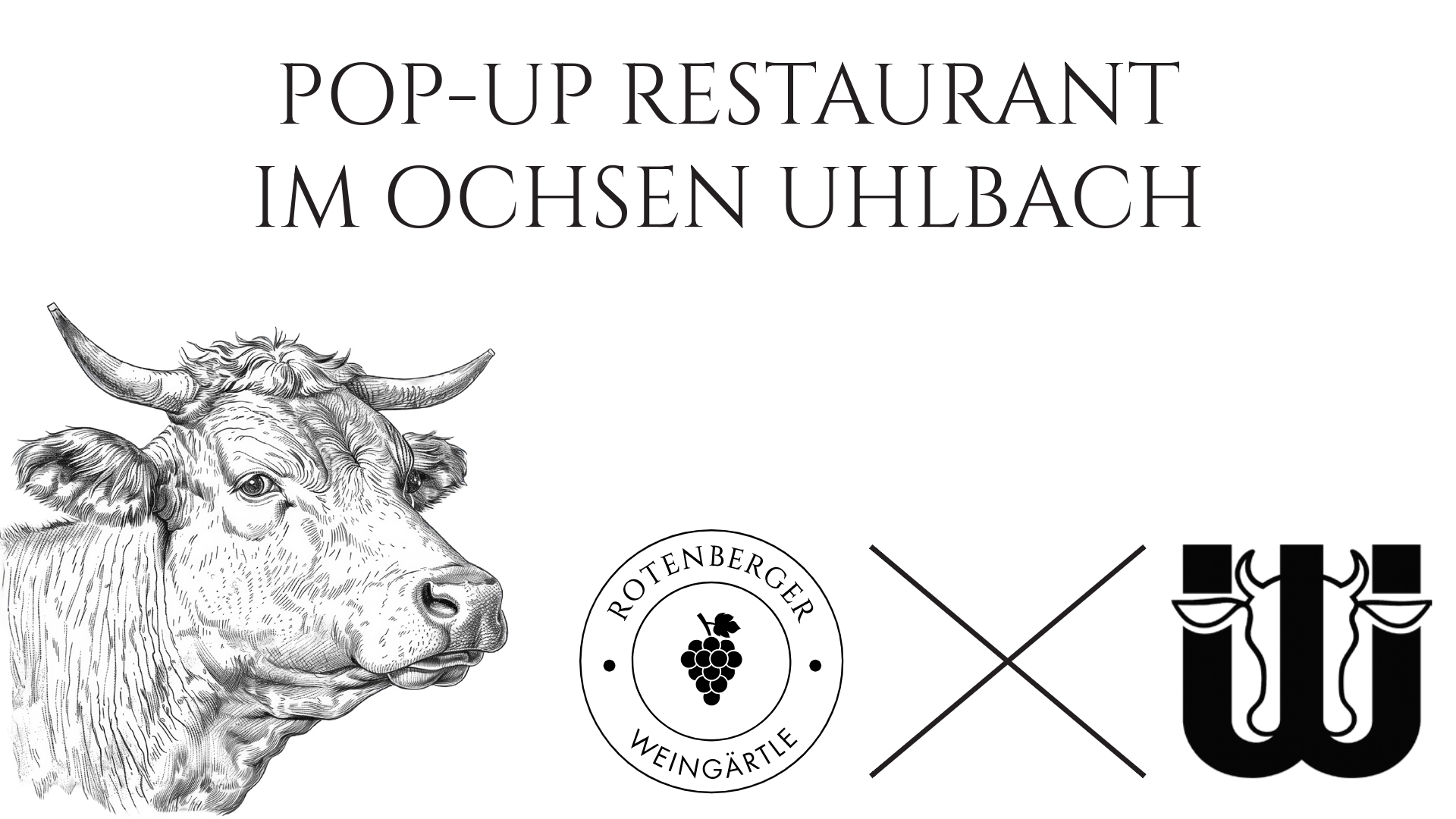 Pop-Up Restaurant im Ochsen Uhlbach