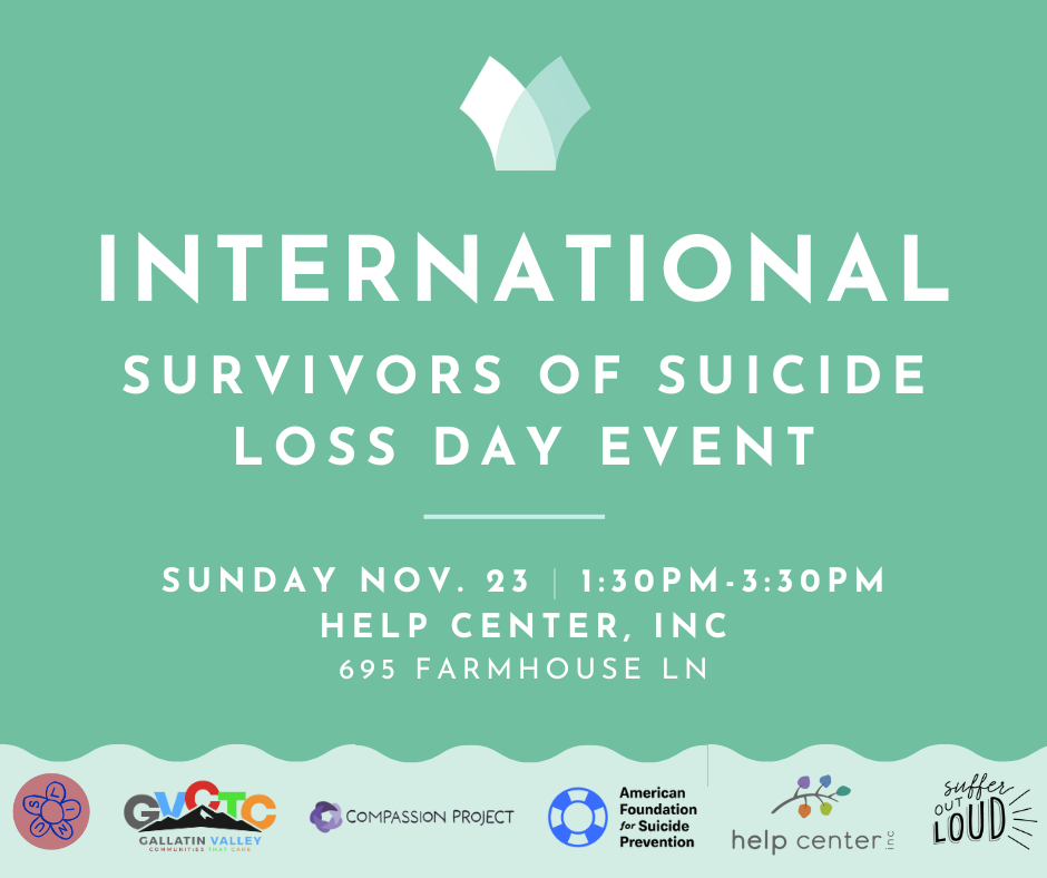 International Survivors of Suicide Loss Day Event