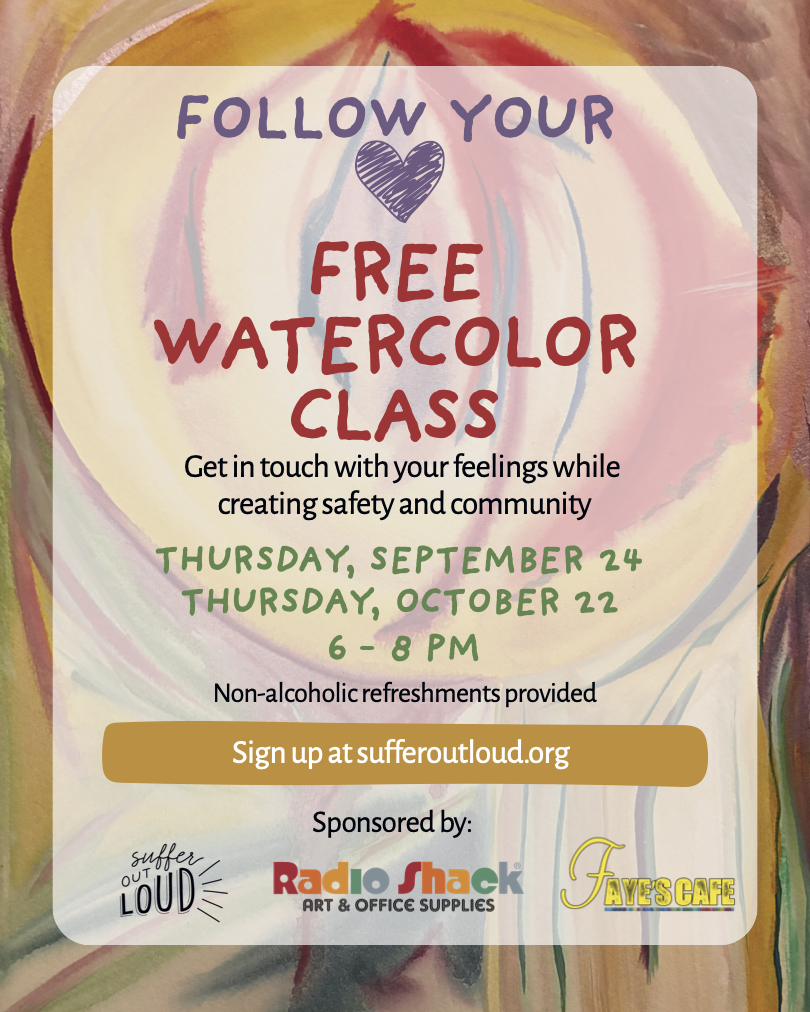 Follow Your Heart: Free Watercolor Class - September