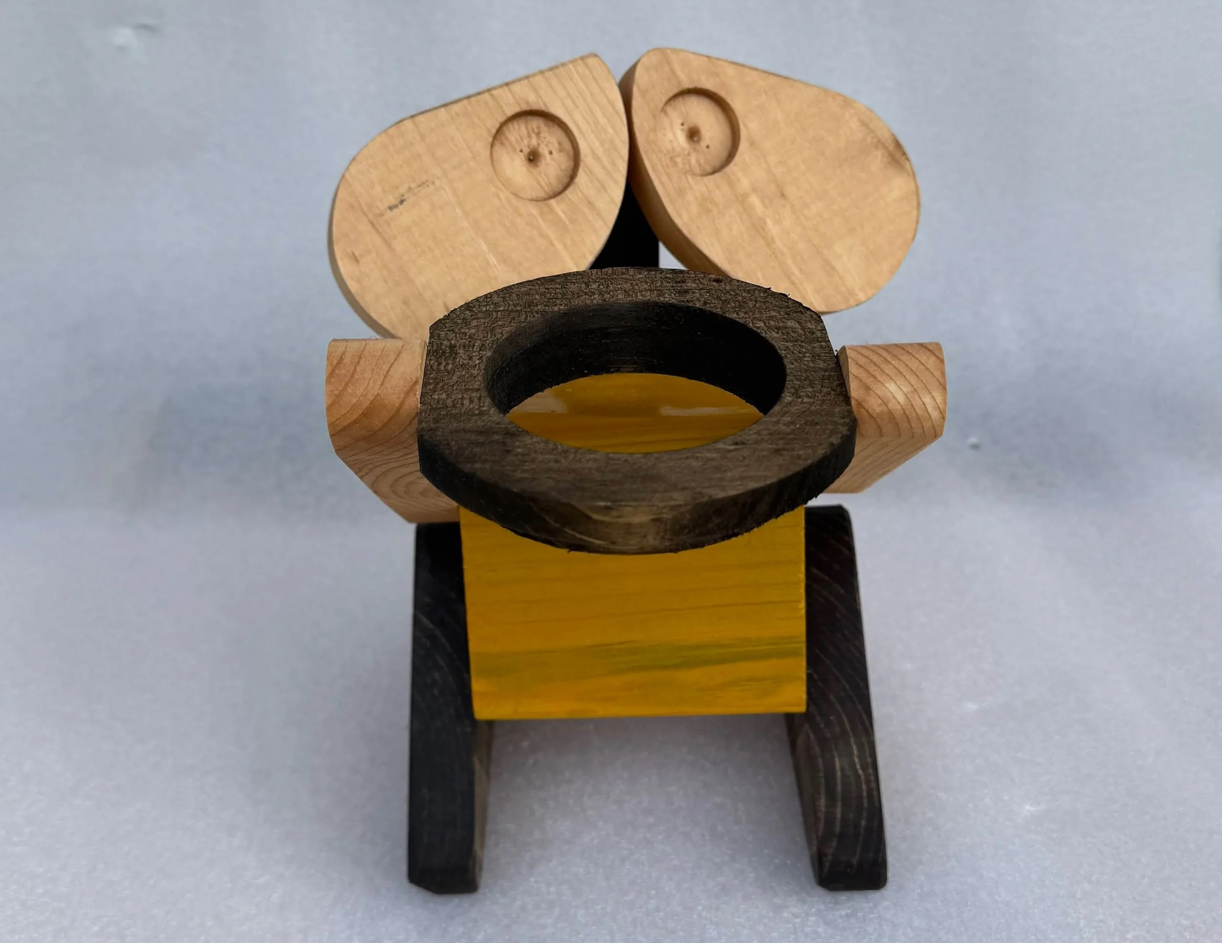 Hand-Built Wooden Movie Inspired Plant Holder / Succulent Decor!