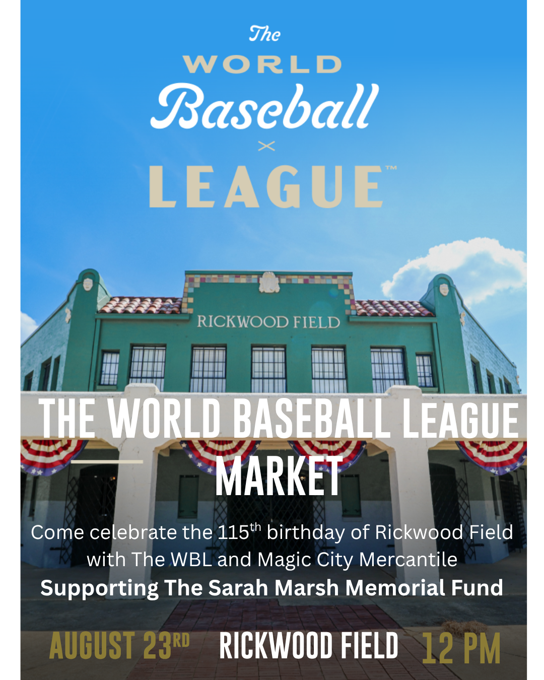 The WBL Market and Game - In Support of Sarah Marsh Fund
