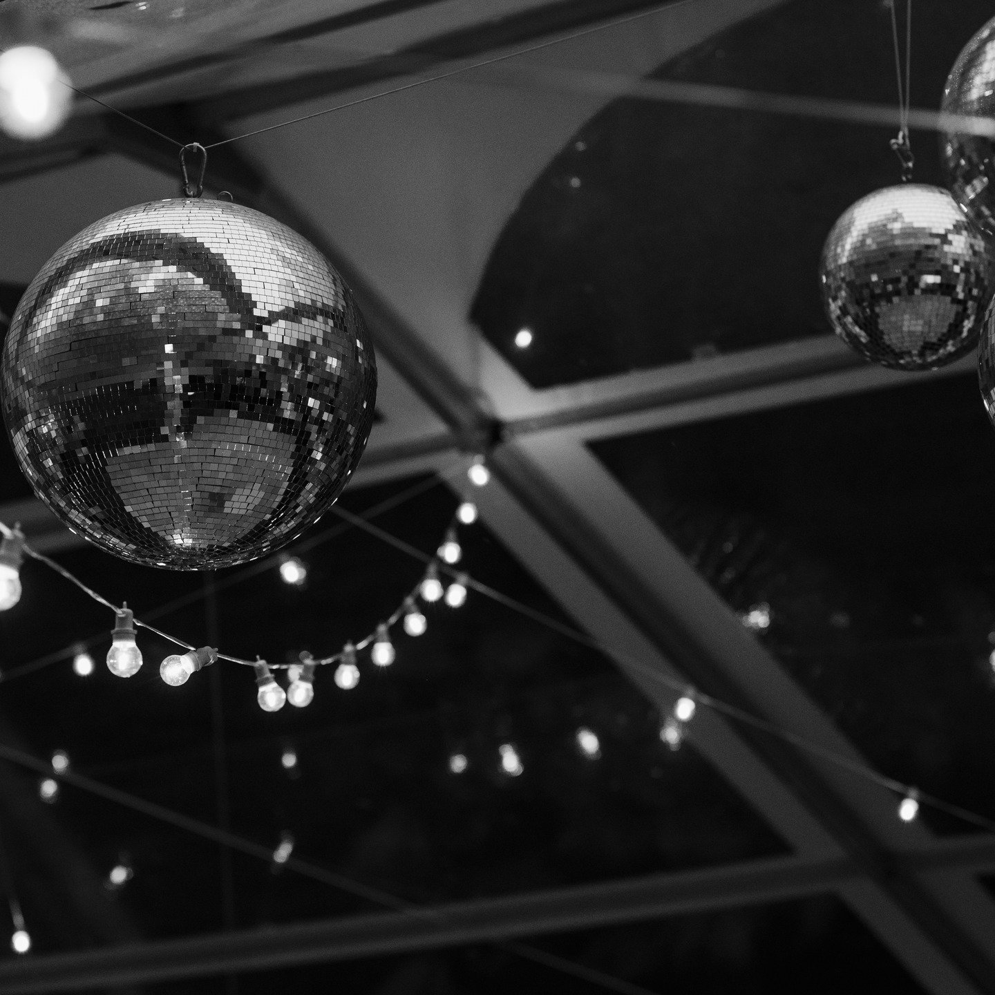 Sometimes it's all about the Disco balls and we are okay with that!