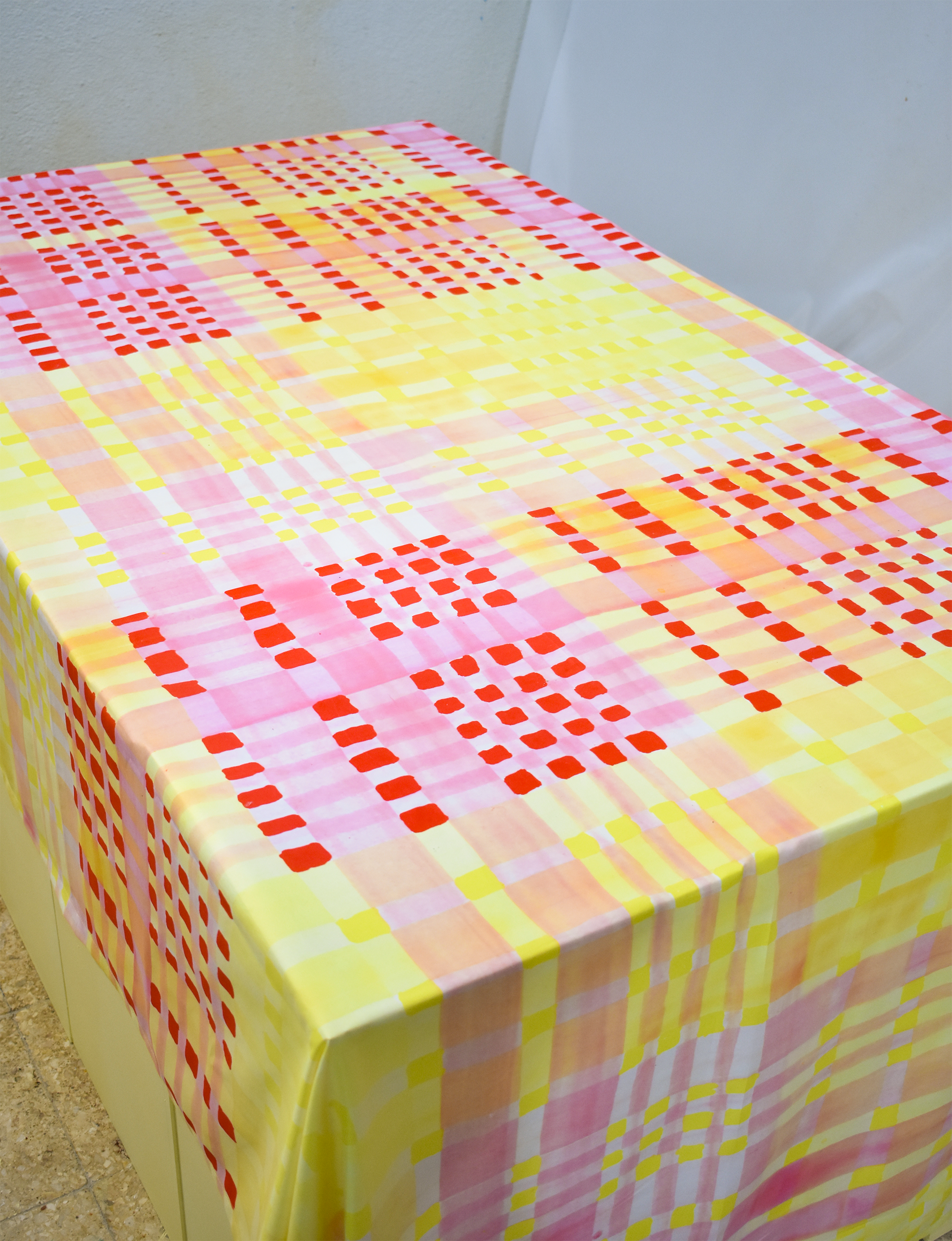 Watecolor tablecloth