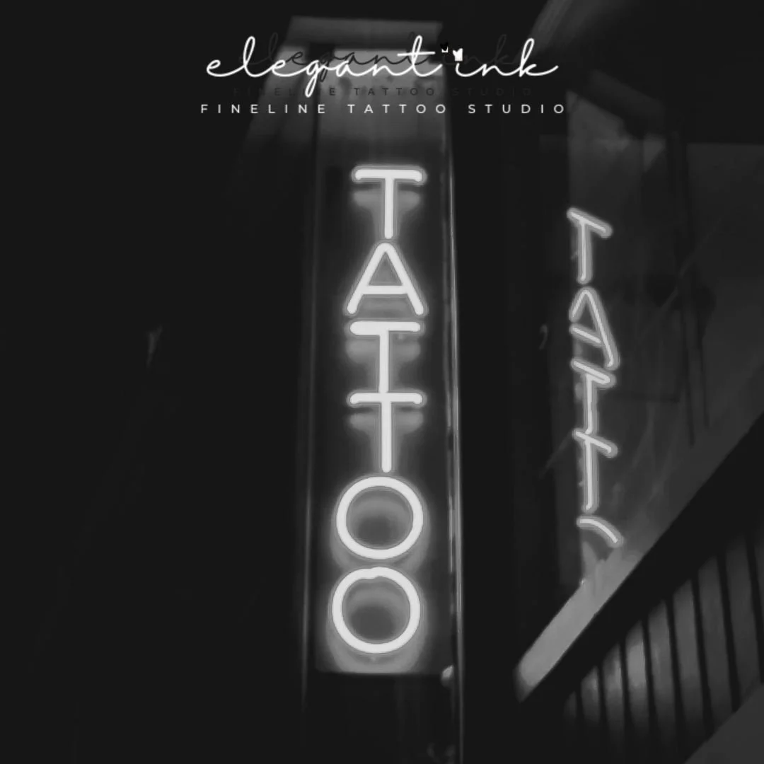 Behind 'Elegant Ink': It&rsquo;s more than a name &ndash; it&rsquo;s a promise of timeless, unique designs. Share your dream tattoo with us via DM!

#ElegantInk #FinelineTattoo #StevenageTattoo #MinimalistInk #TattooArt