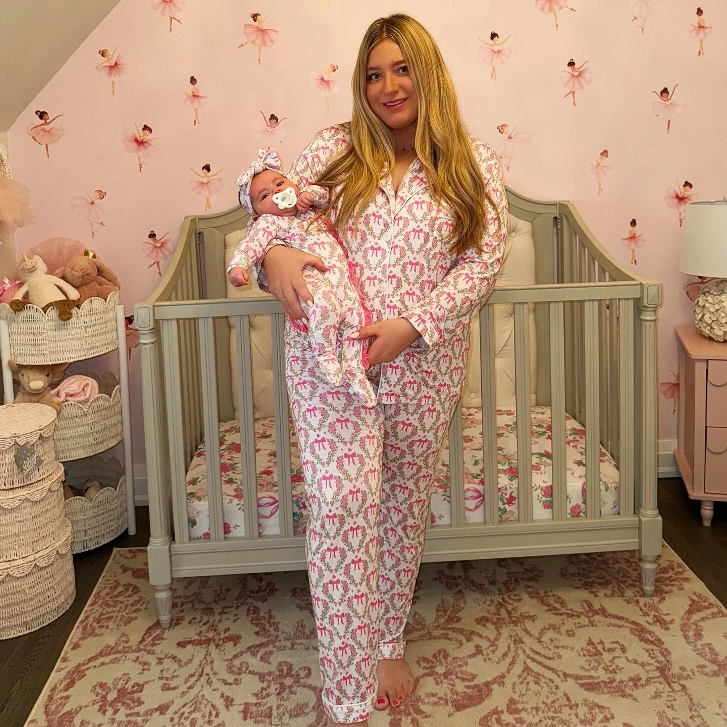 🎀 ✨ Introducing Ever After ✨🎀 

Our newest print holds a very special place in our hearts, created in honour of our baby girl, Everleigh. 🌸

This collection marks a milestone for us: our first *Mother &amp; Daughter* set and our very first adult b