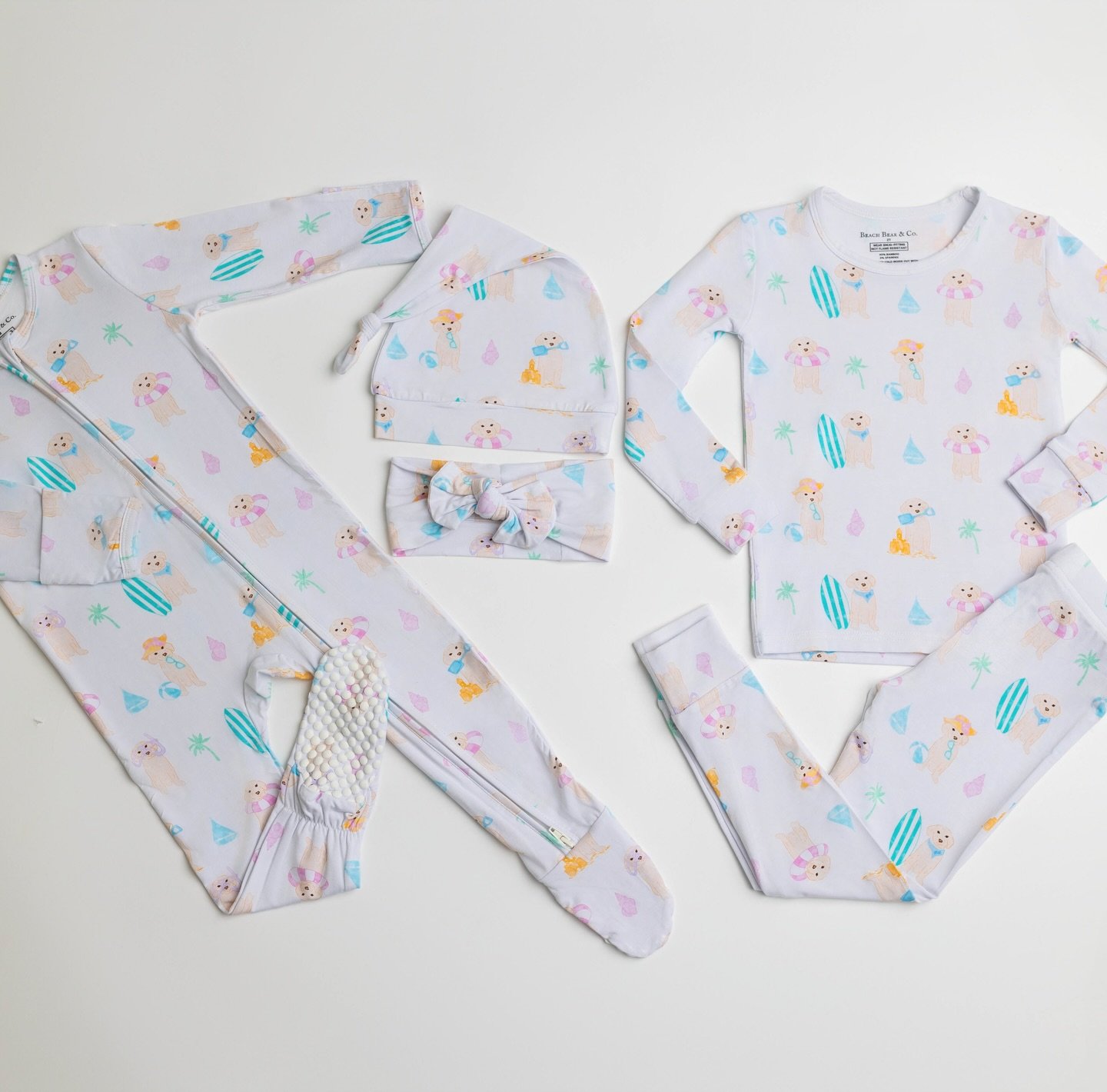 Fabric is not an afterthought for us. 🧵 🪡 At Beach Bear &amp; Co., we use a premium bamboo blend with a higher GSM than many comparable brands. The added weight gives our pyjamas better structure, durability, and a more substantial feel, while rema