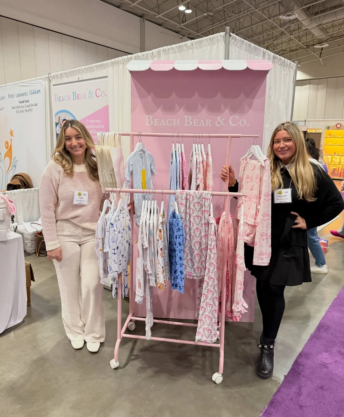 We&rsquo;re here at the Toronto Baby Show from 9-6 today and from 10-5 tomorrow! Come by our booth and feel Beach Bear&rsquo;s bamboo softness for yourself! 🩵✨🩷💤 (and take advantage of our show exclusive pricing!) We can wait to meet you! 🐻