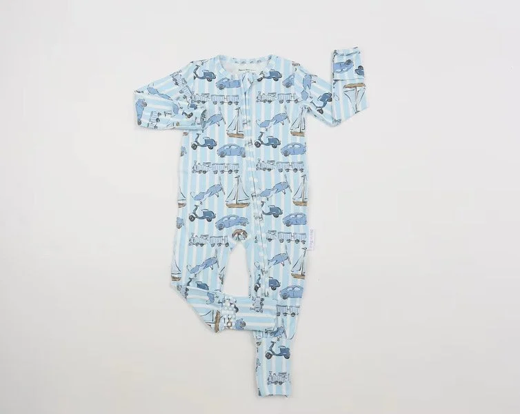Land, Sea & Sky Bamboo Onesie