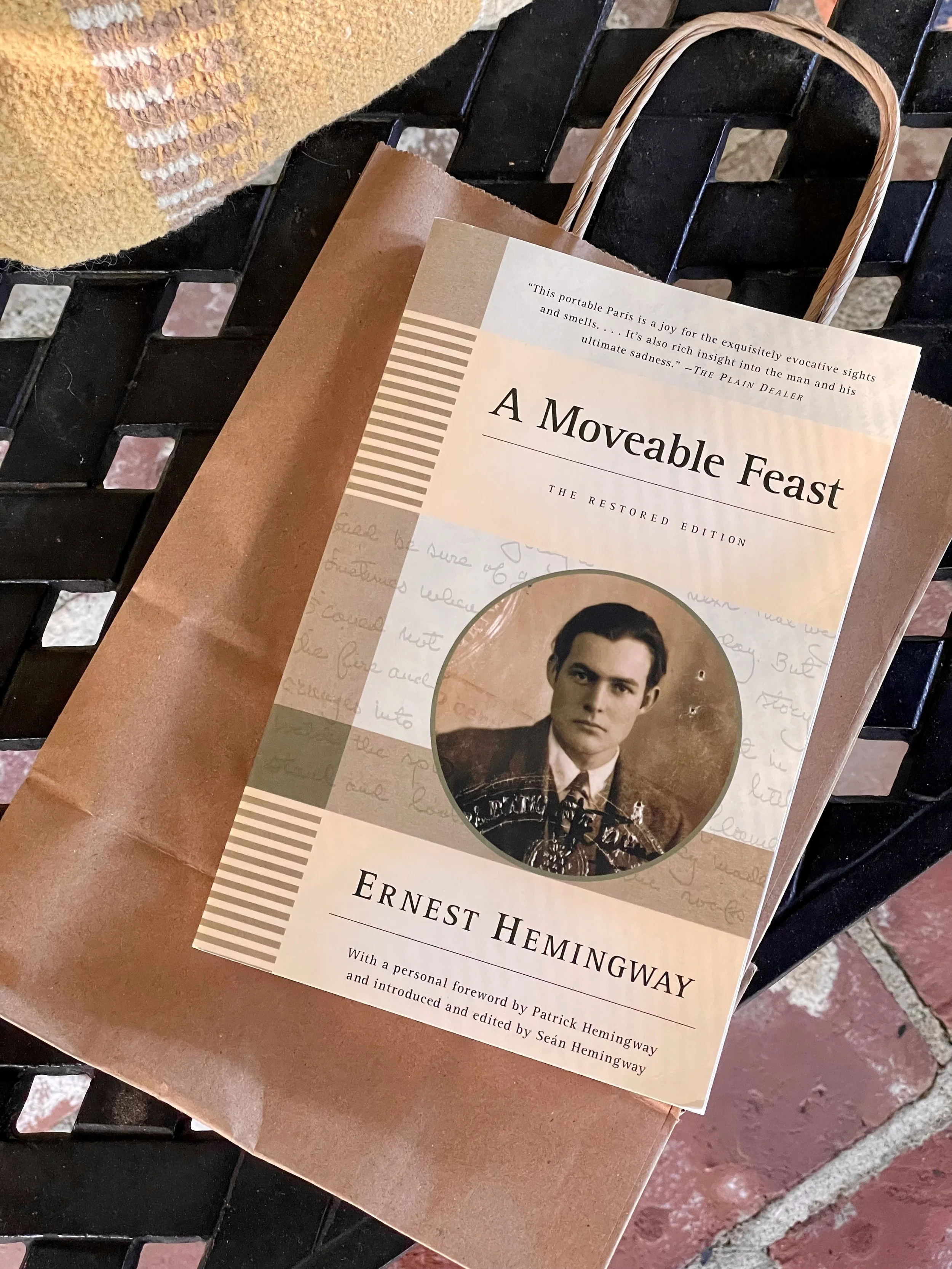 September 2025: A Moveable Feast by Ernest Hemingway