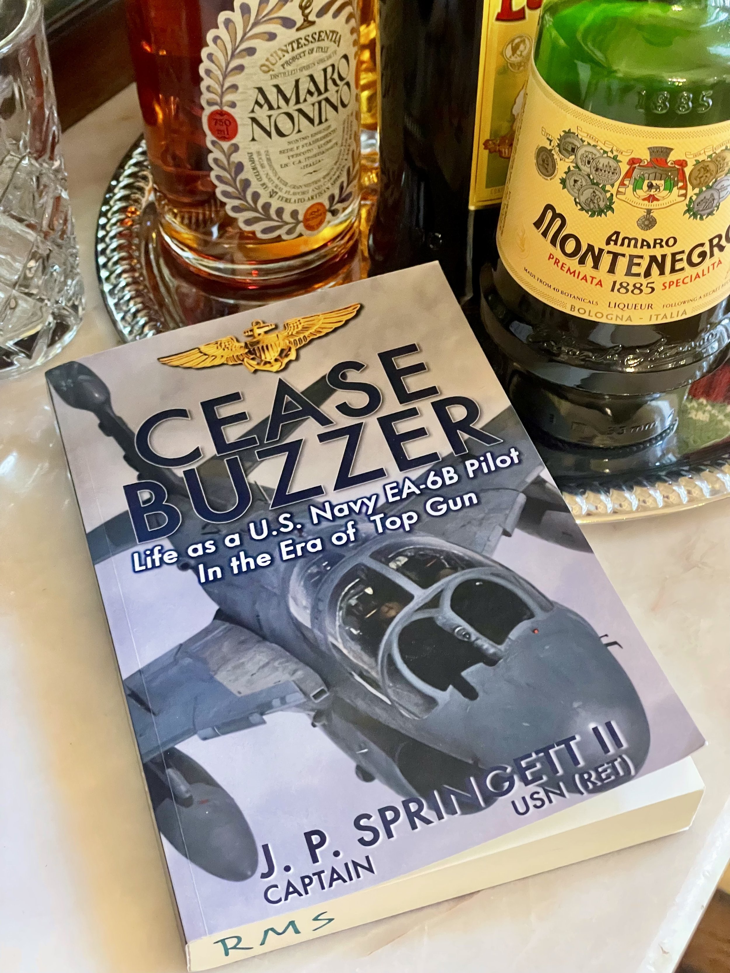 (Rob’s Pick!) December 2025: Cease Buzzer!: Life as a U.S. Navy EA-6B Pilot in the Era of Top Gun by Captain J.P. Springett II , USN (Ret)