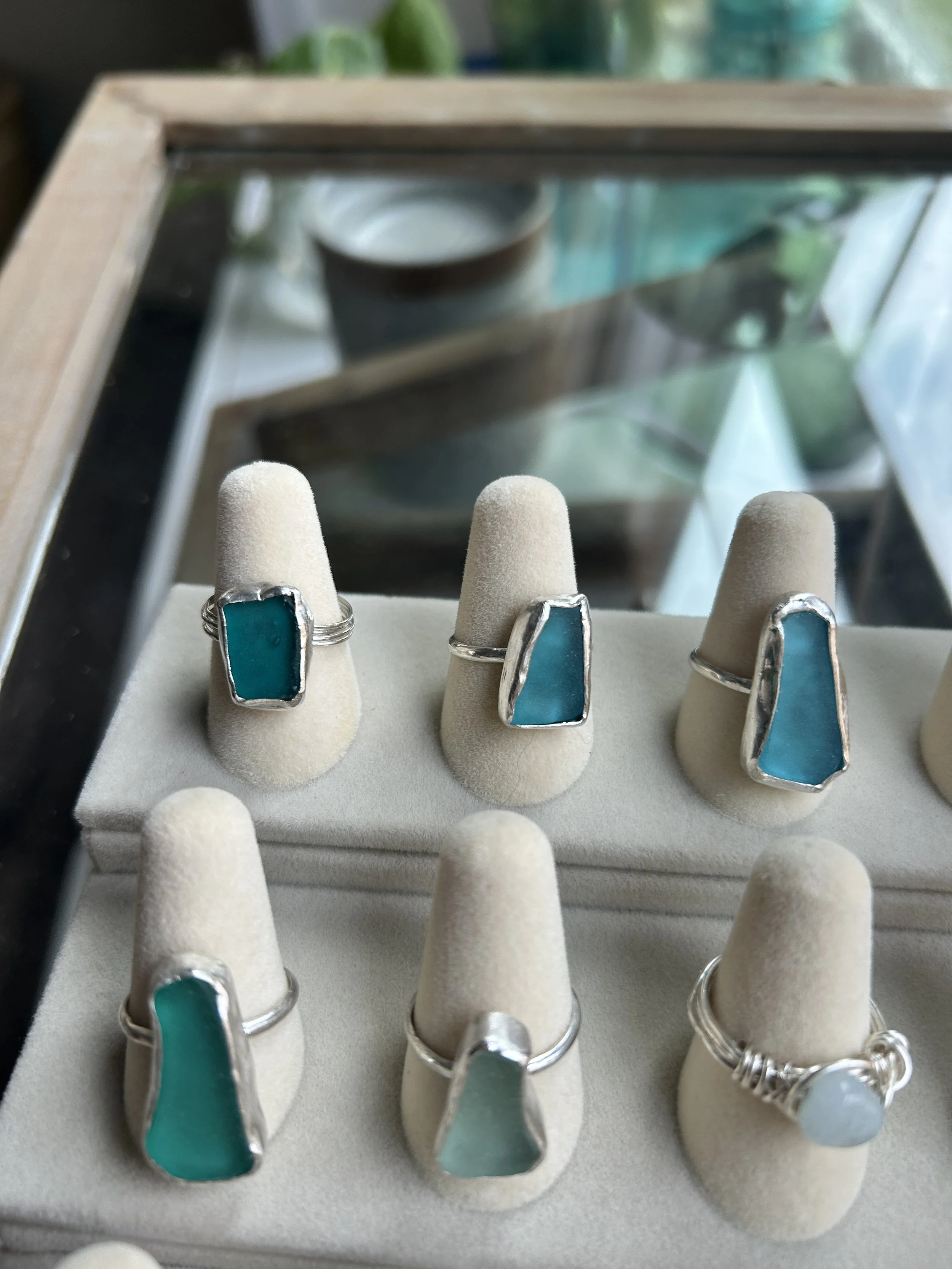 Send Me Your Own Piece of Sea Glass For Custom Ring!