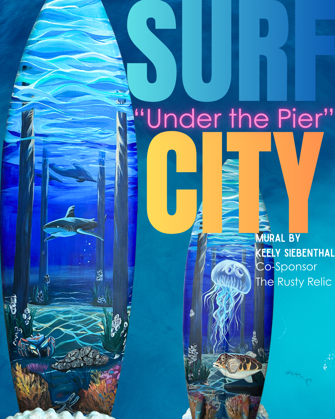 Under The Pier for Surfin the City