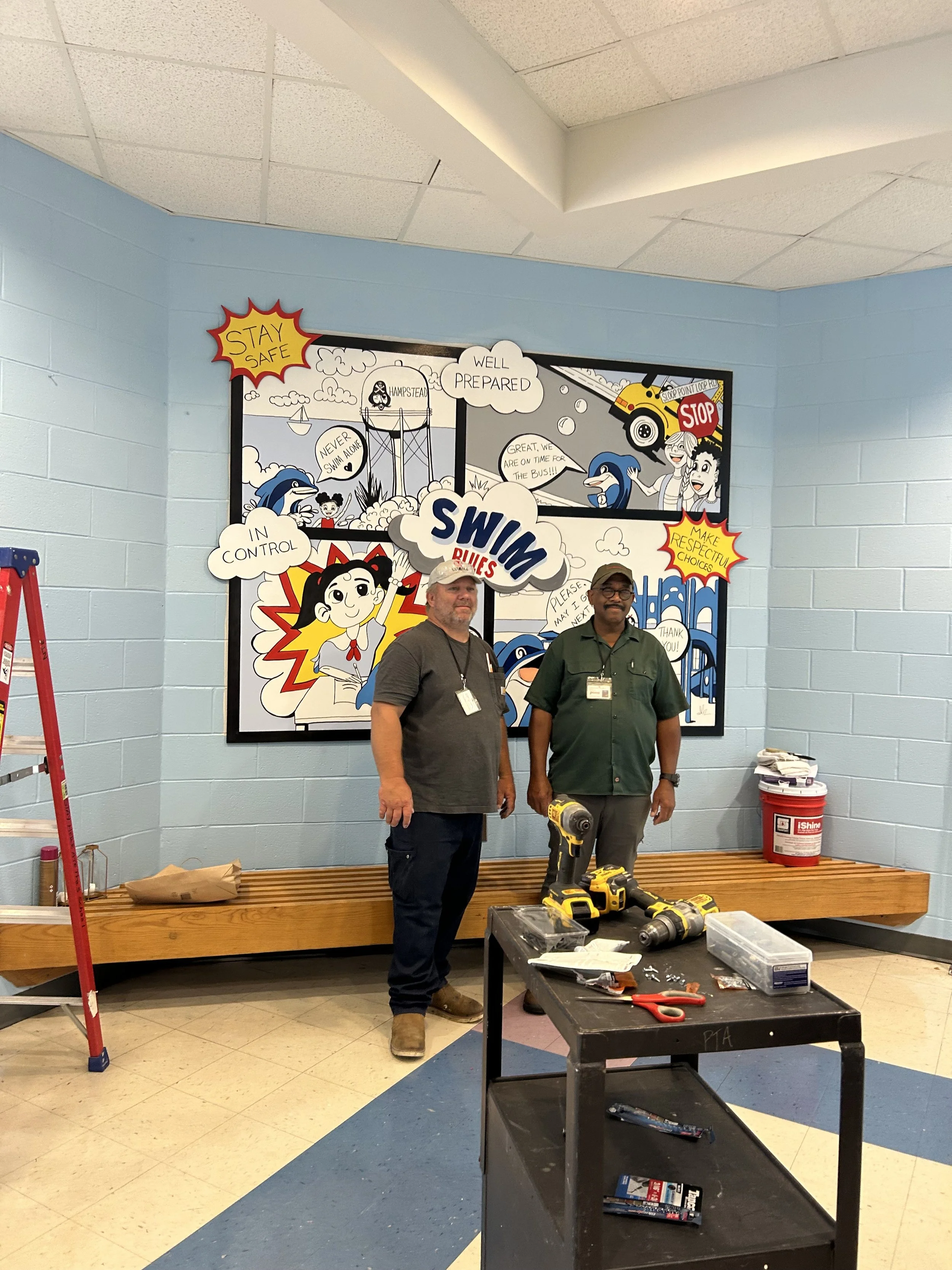 OUR LOVELY INSTALLERS DID AN AMAZING JOB.