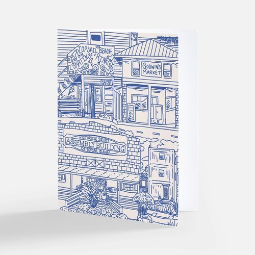 Topsail South End Greeting Card.jpeg