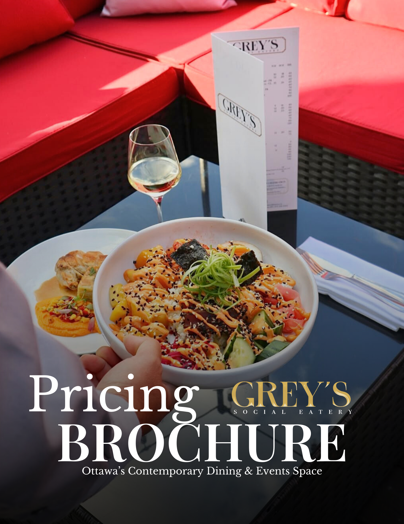 Coporate Parties Brochure Cover