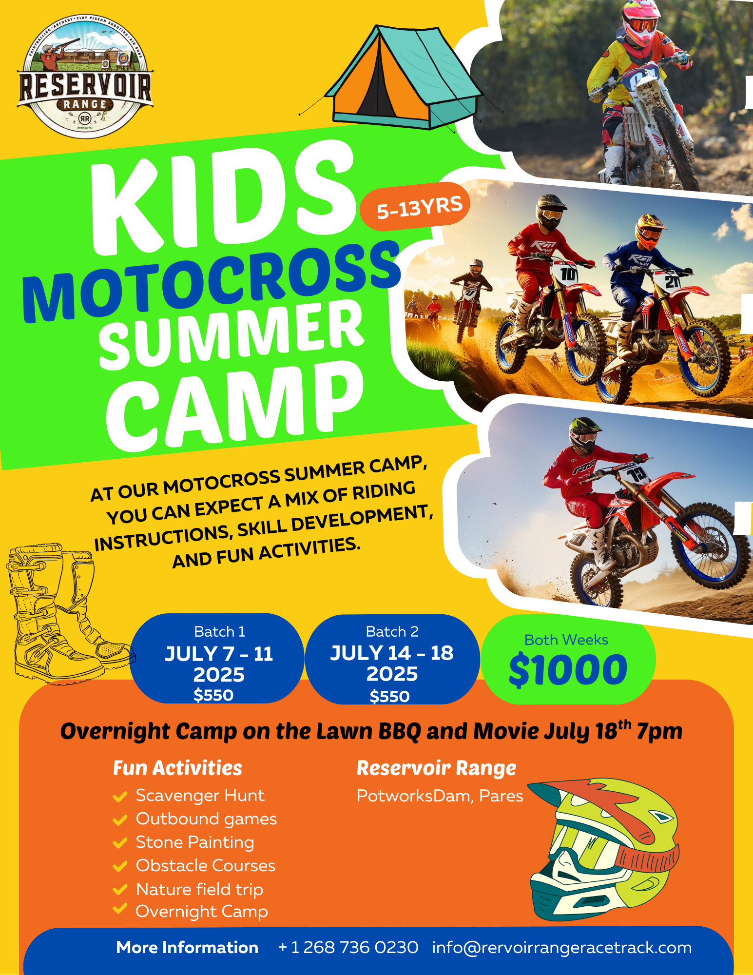 Motocross Summer Camp