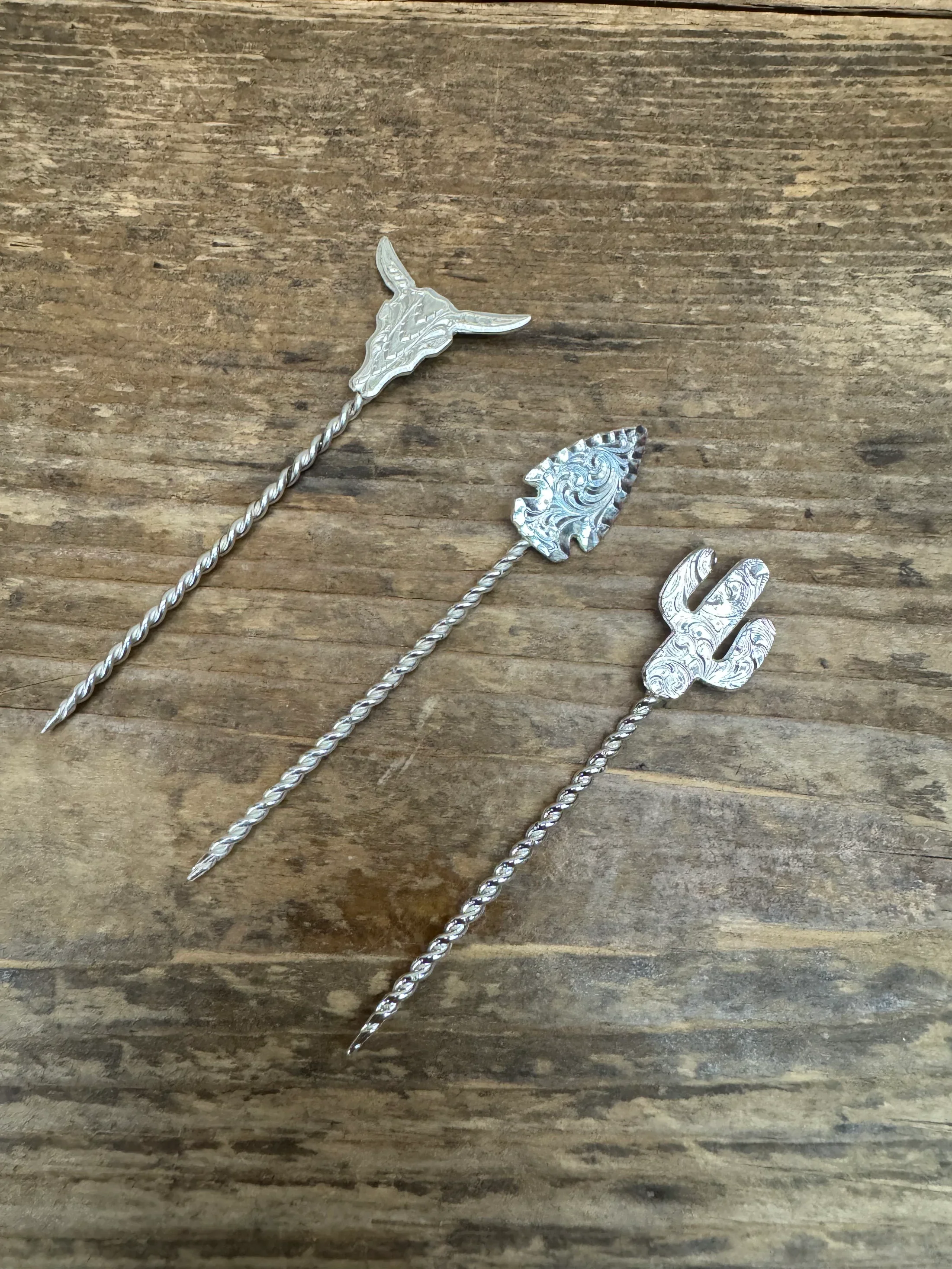 Twisted Silver Toothpick