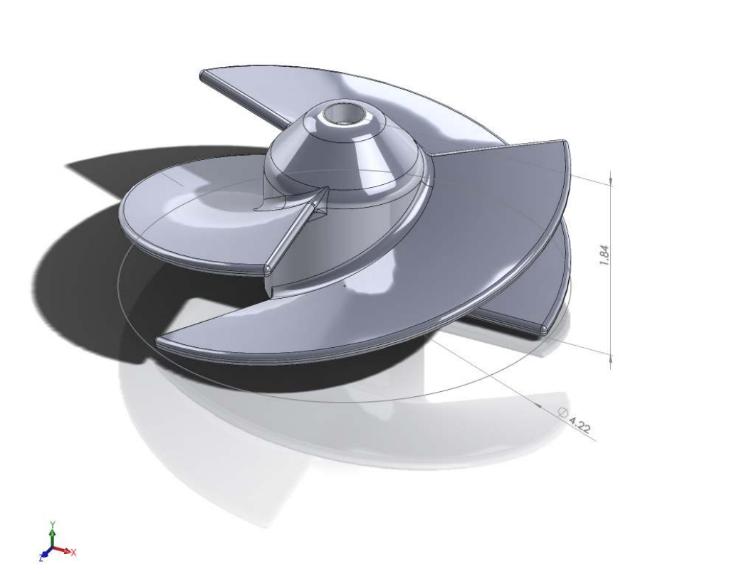 Axial Vane Pump Impeller