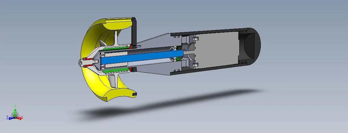 Mag Coupled ROV Thruster