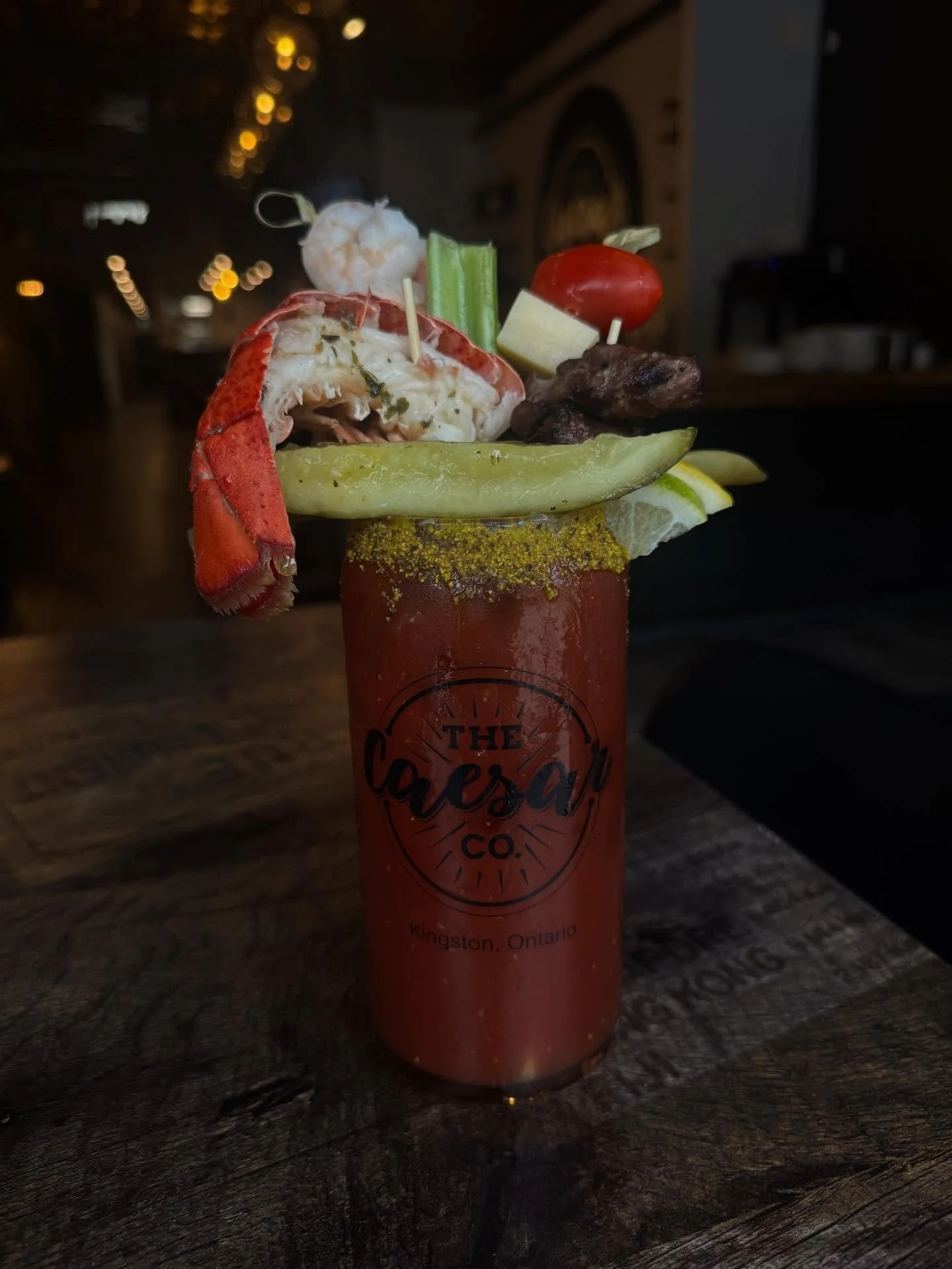 Caesar of the week? More like caesar of your dreams! 🦞

The Surf &amp; Turf is one of our signature caesars, some might even say the best one 😉 

A lemon pepper rim, all of our classic fixings, with a garlic buttered half lobster tail, two shrimp, 