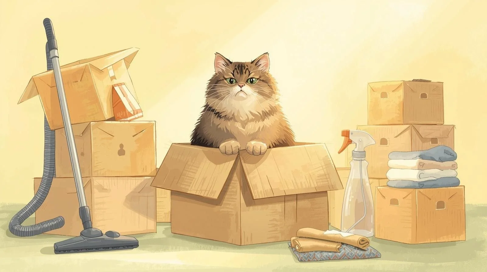 Spring Cleaning? Your Cat Has Entered the Chat.