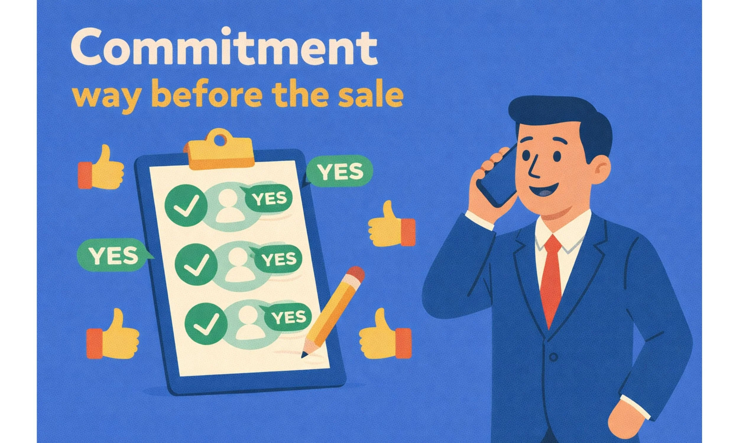 Get More Yeses Before the Call: The Power of Pre-Commitment