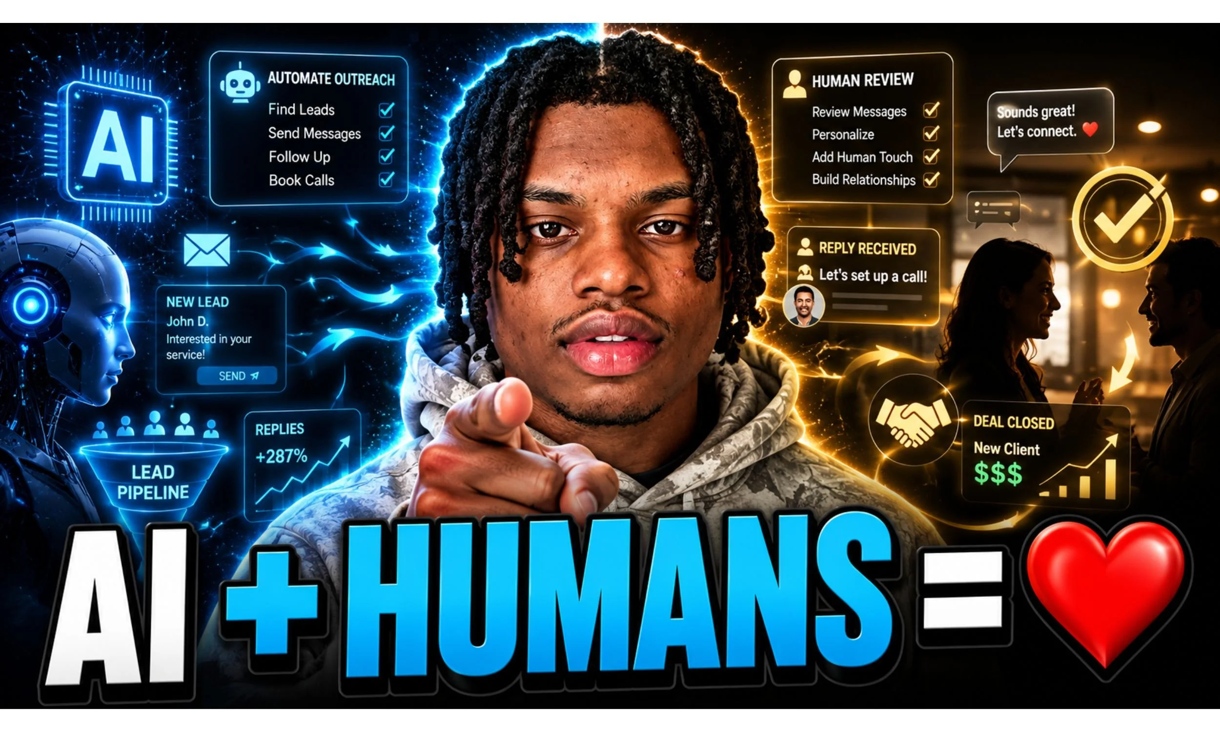 How to Balance AI and Human Touch for Credible Client Acquisition