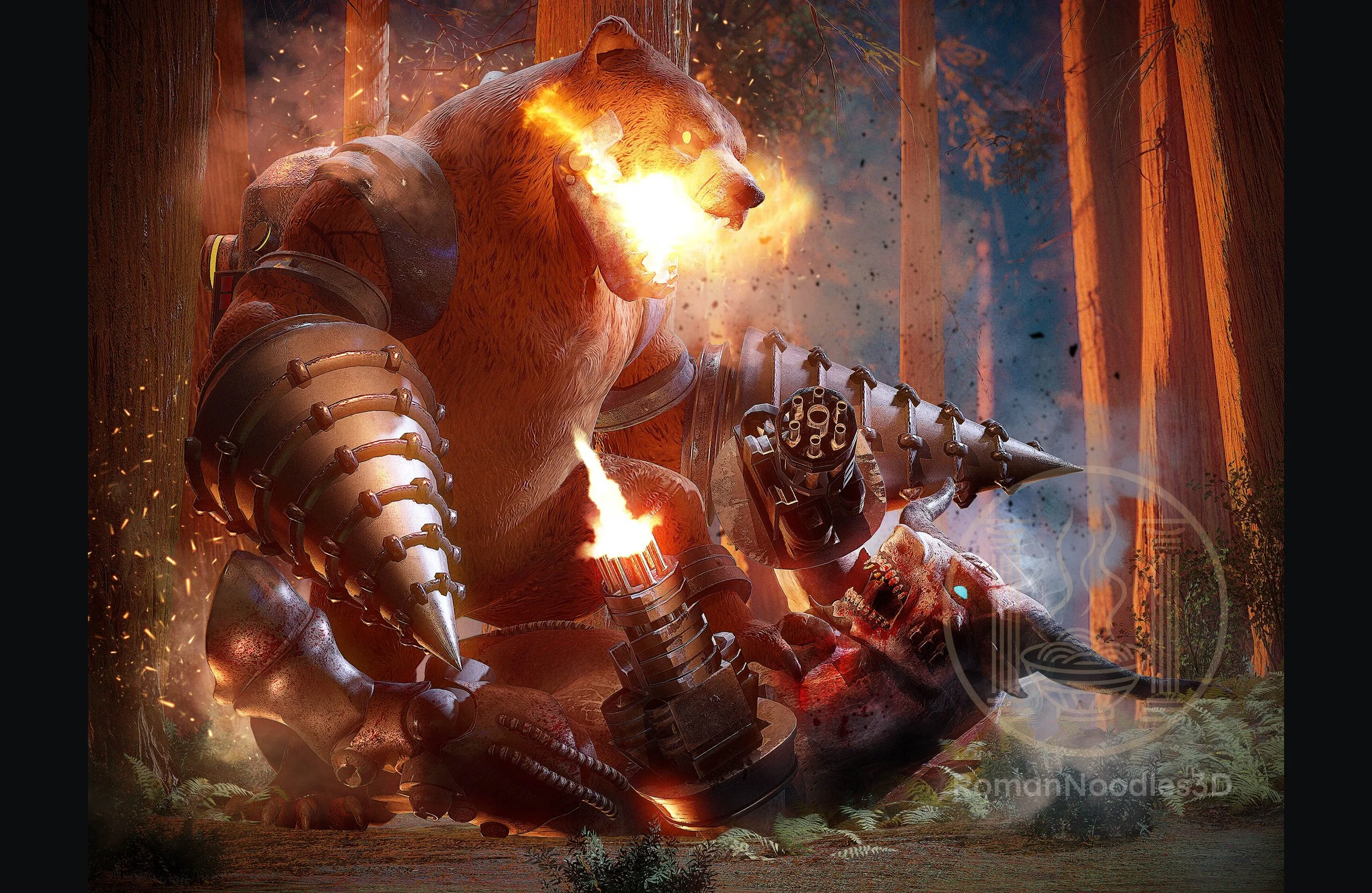 Gossamer Vs Brahmul II - 2020 Marmoset Toolbag3