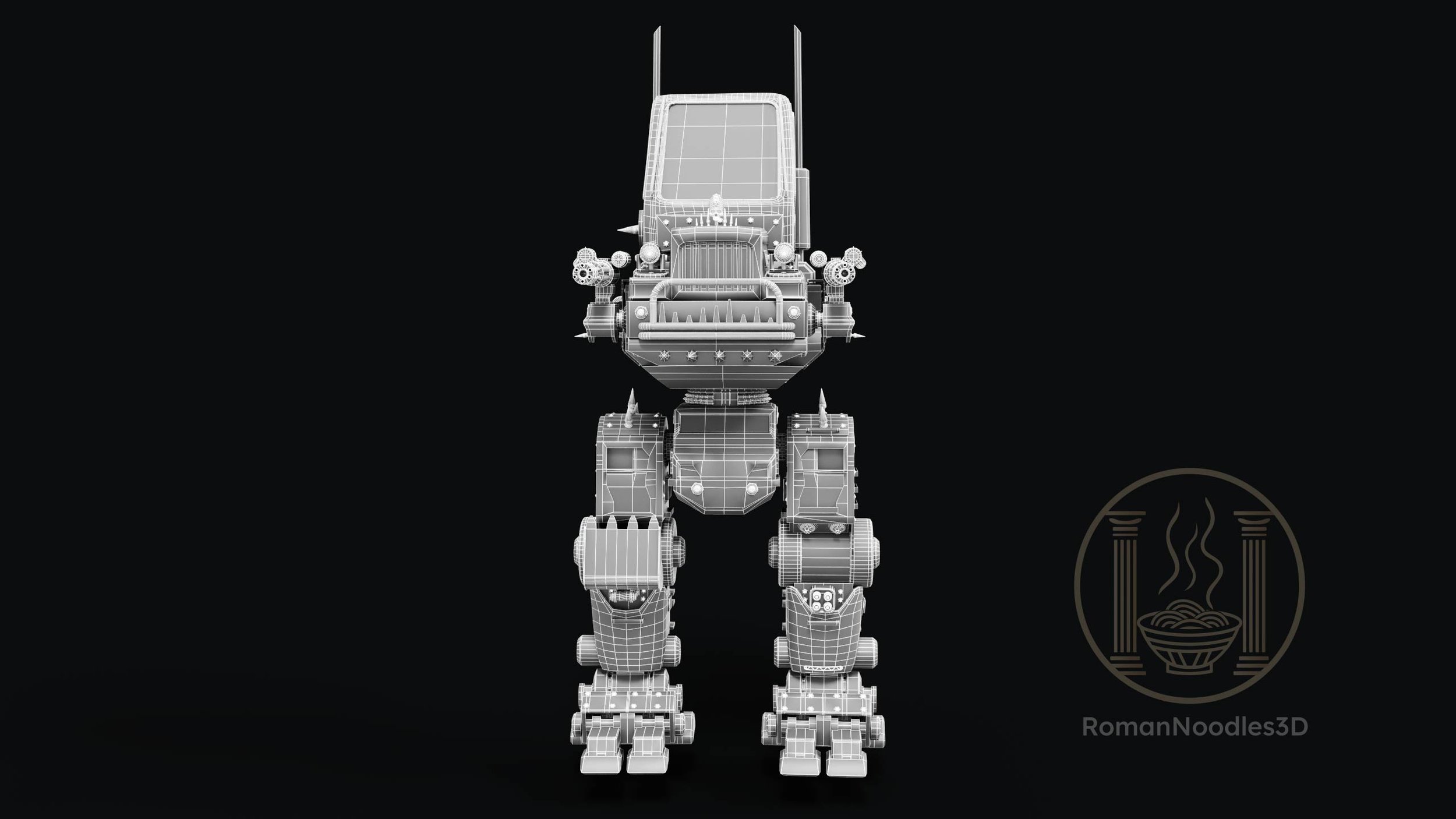 Mech Wireframes