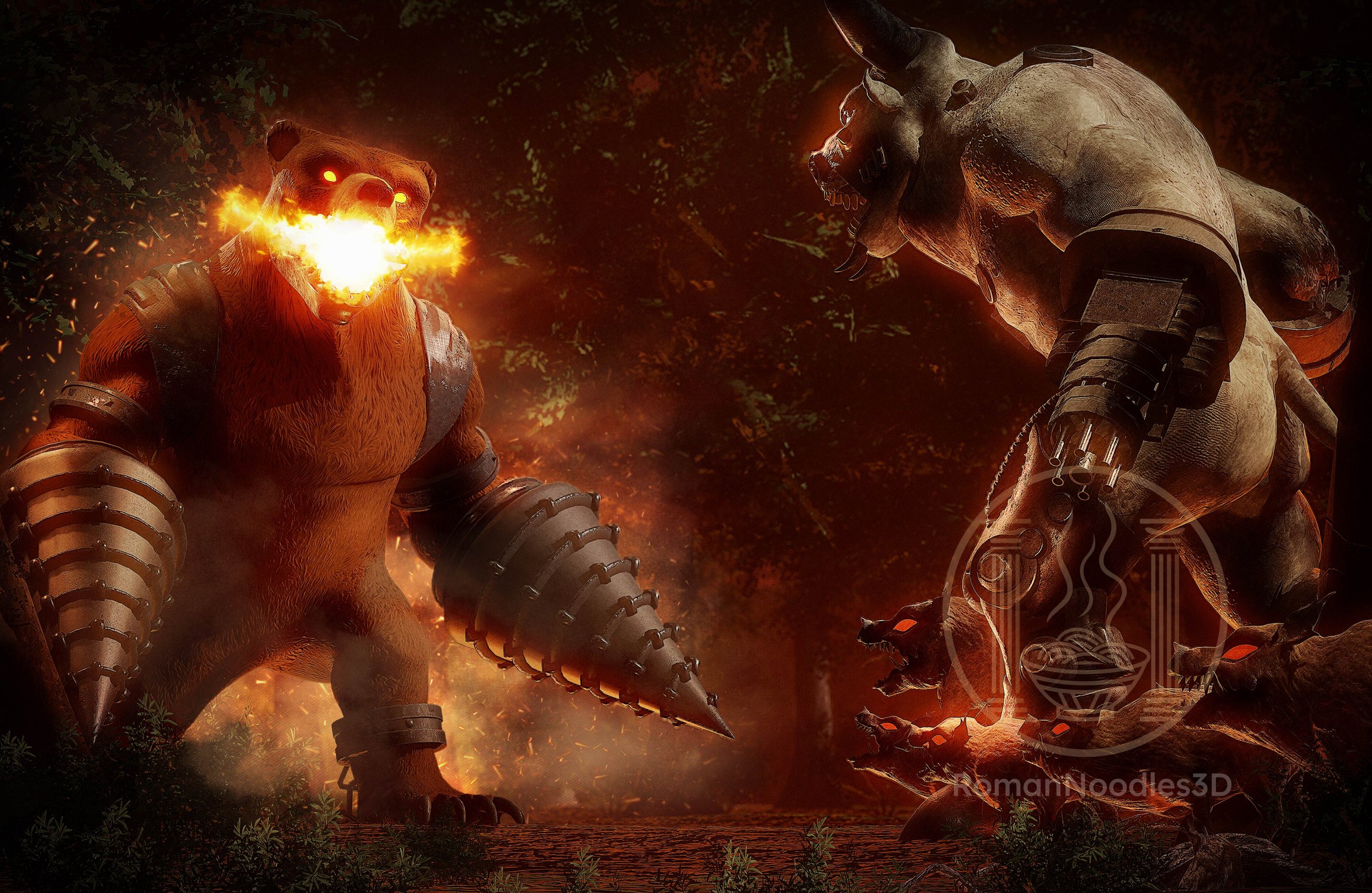 Gossamer Vs Brahmul I - 2020 Marmoset Toolbag3