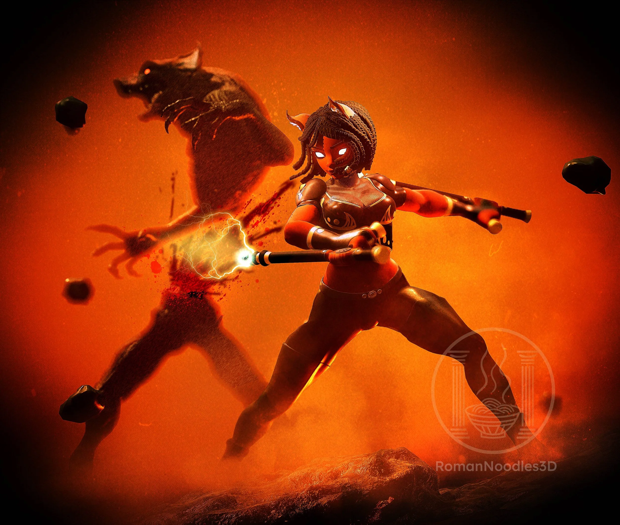 Moon Split 2019 - Marmoset Toolbag