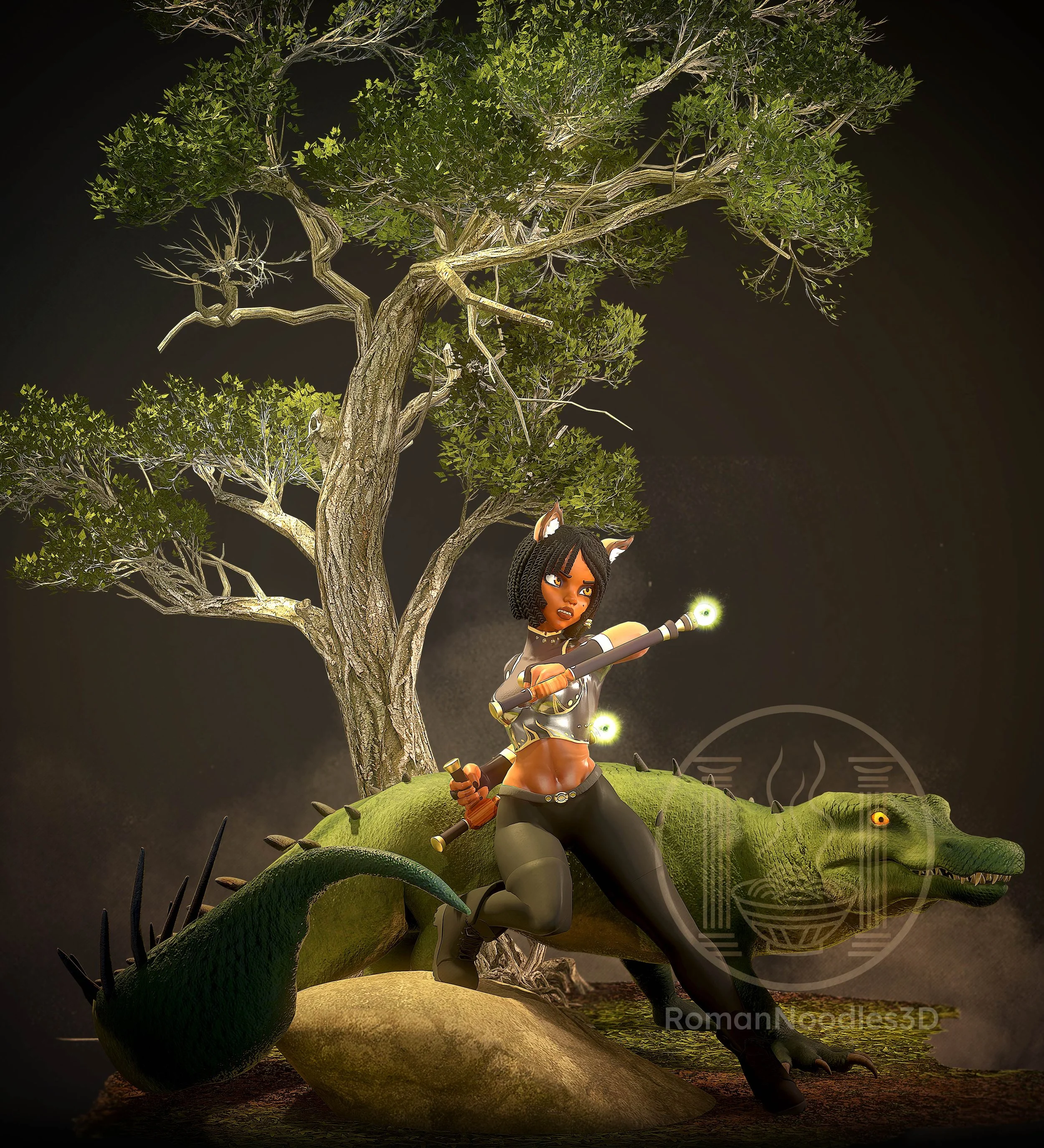 Crescent and Fang 2018 - Marmoset Toolbag