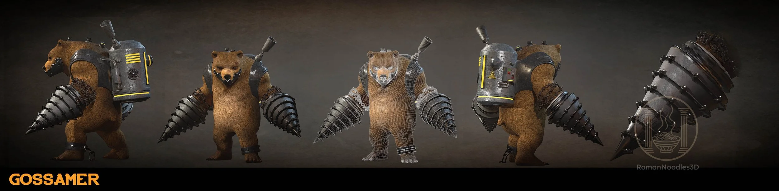 2018 Character Sheet - Marmoset Toolbag3