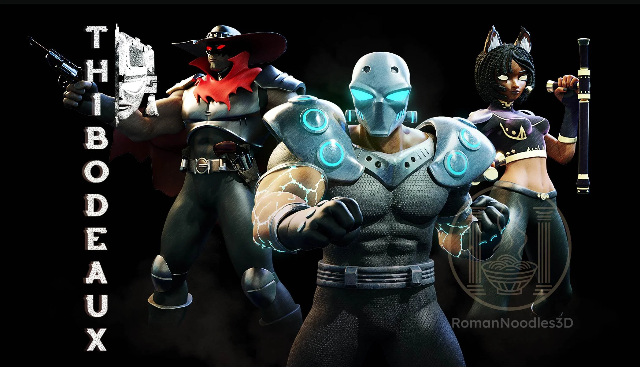 Steel, Crescent, and Gunfire 2023 - Corona Renderer