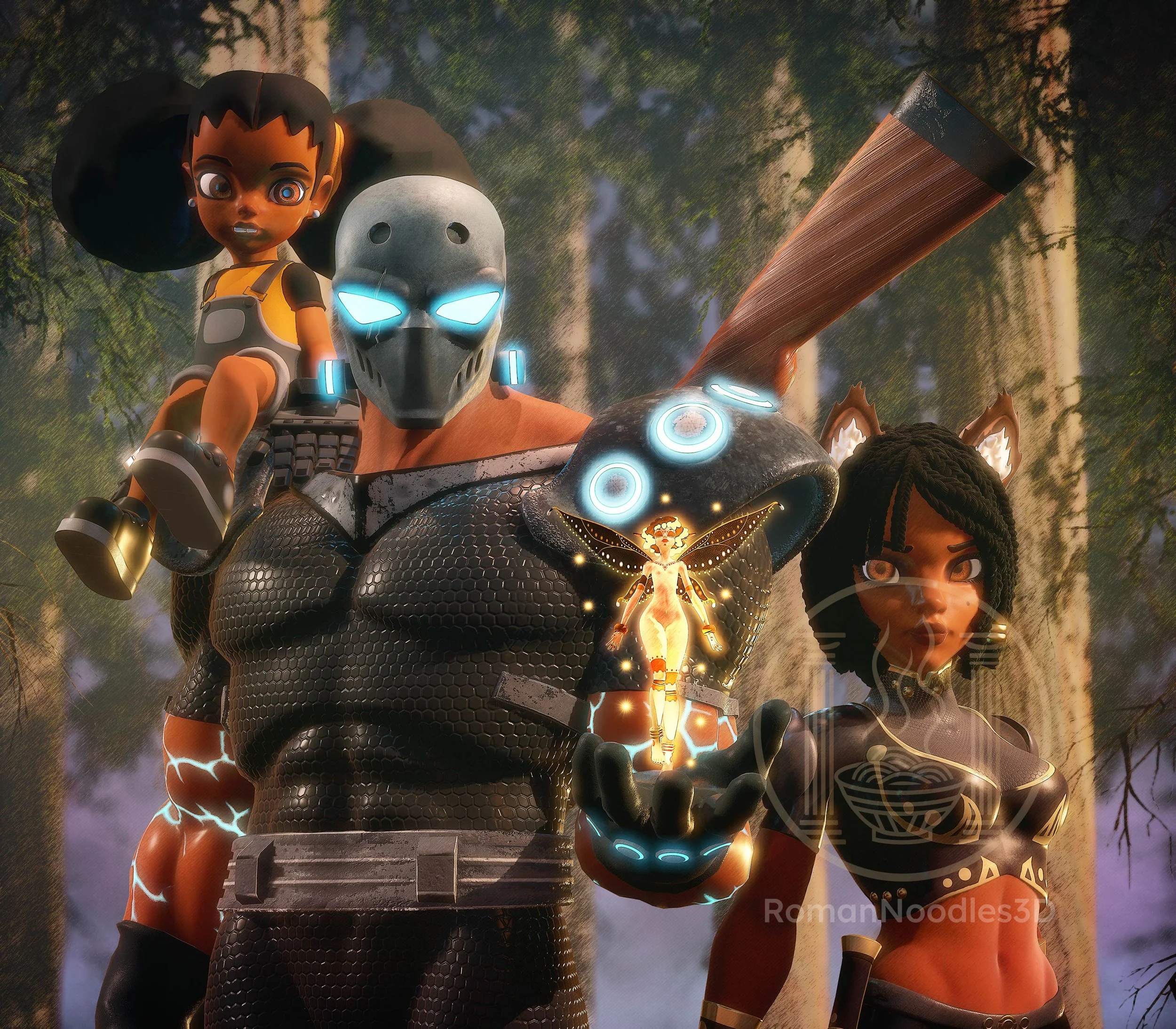 Light of the Marigold Daughter 2019 - Marmoset Toolbag3