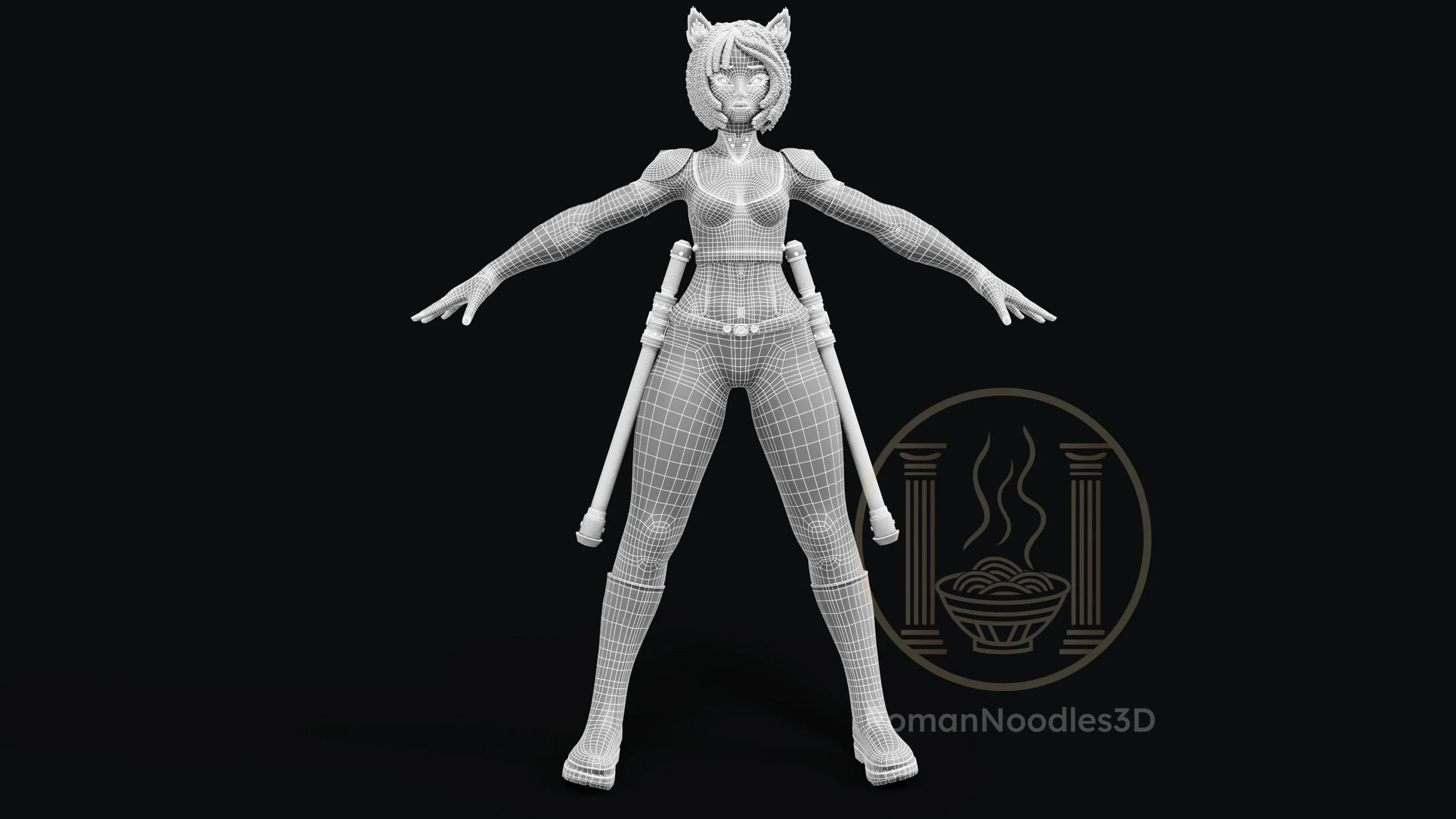 Denice 2023 Wireframes - Corona Renderer
